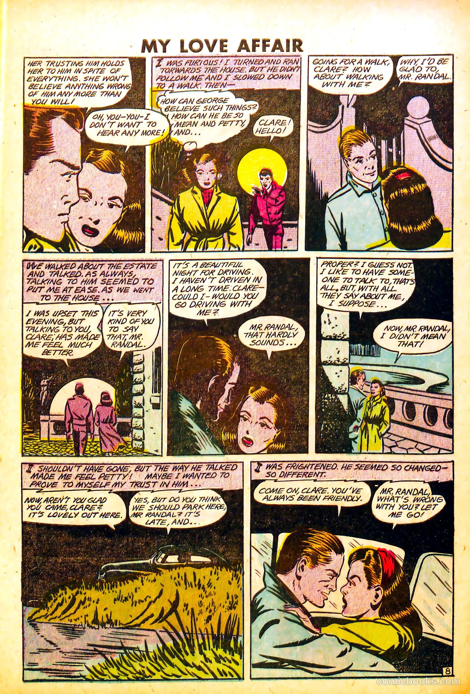 My Love Affair #6 (1950) — page 30 of 36
