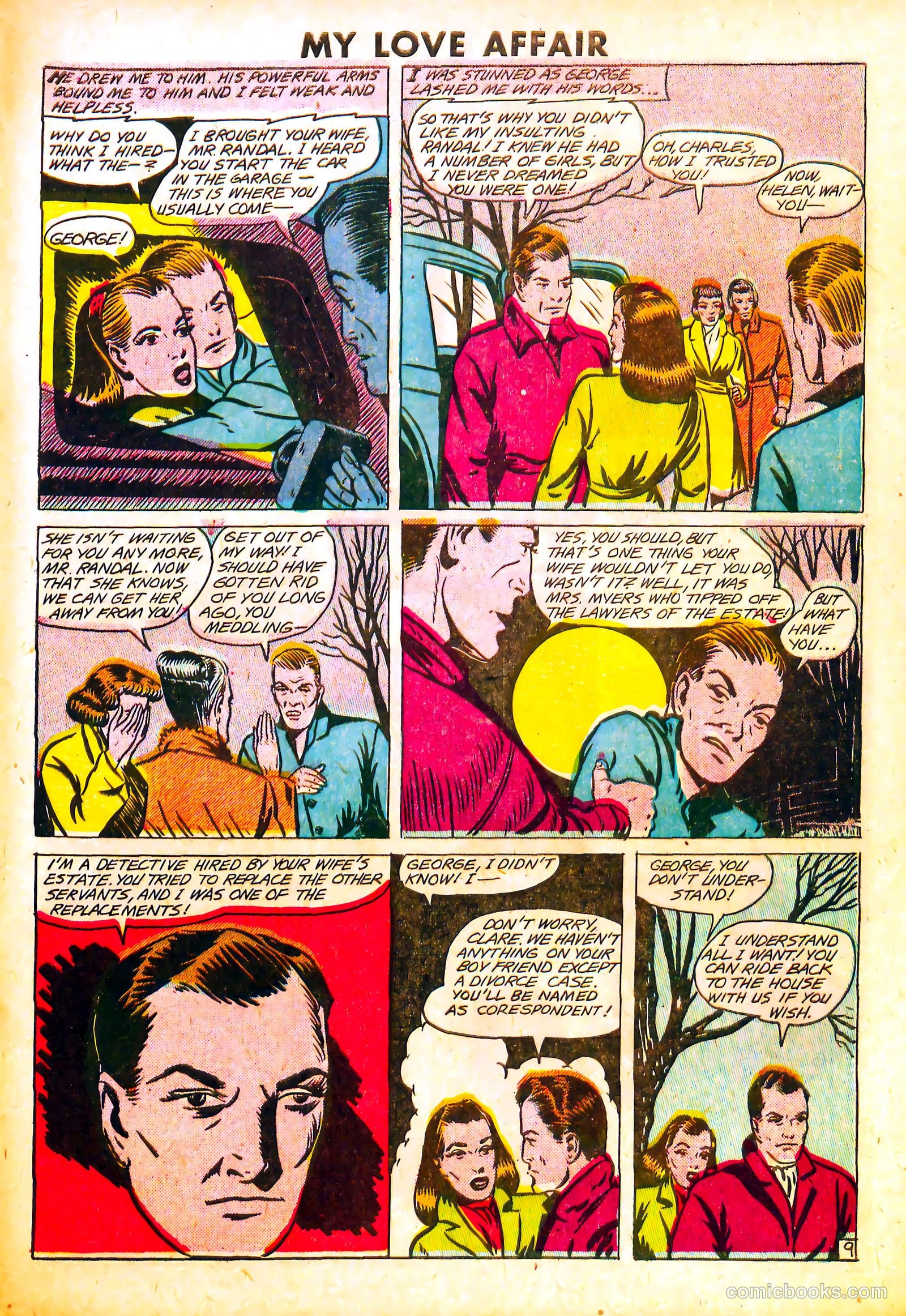 My Love Affair #6 (1950) — page 31 of 36