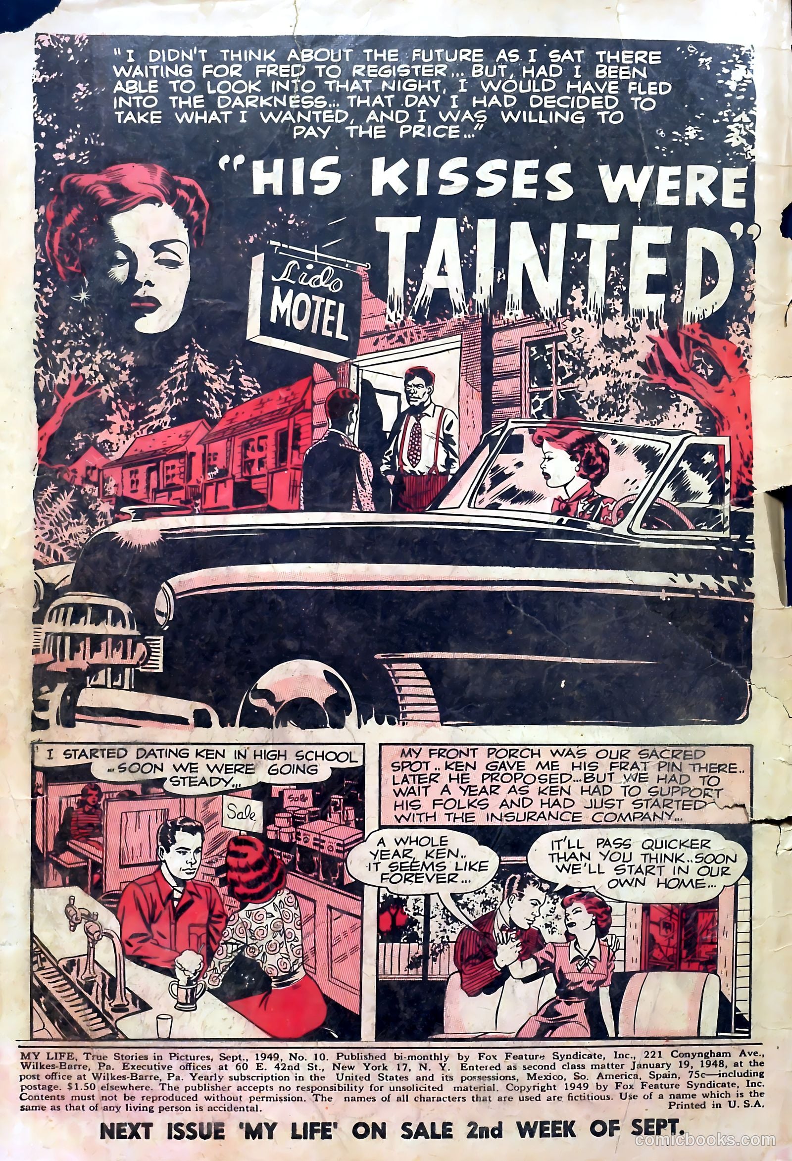 My Love Life #10 (1950) — page 2 of 36
