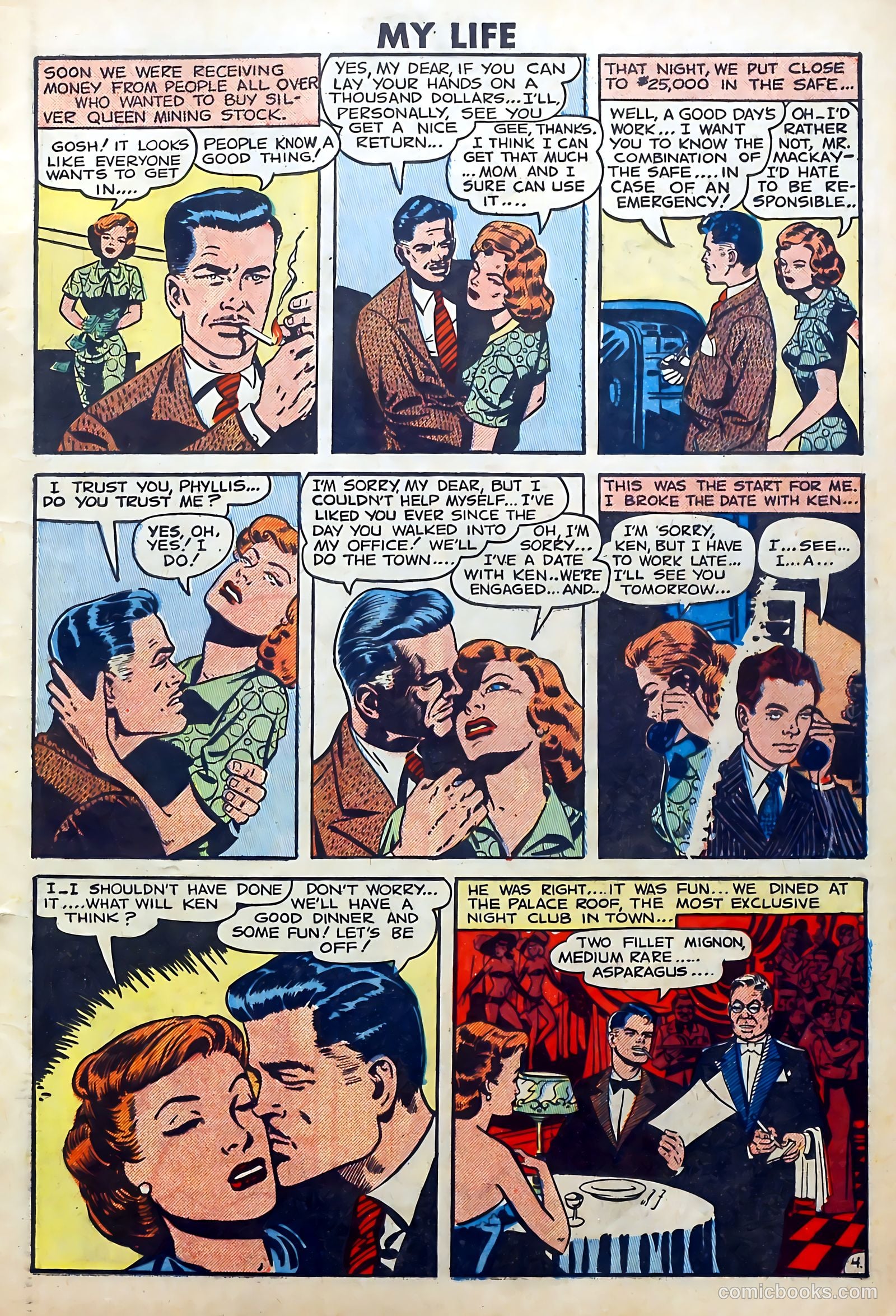 My Love Life #10 (1950) — page 5 of 36