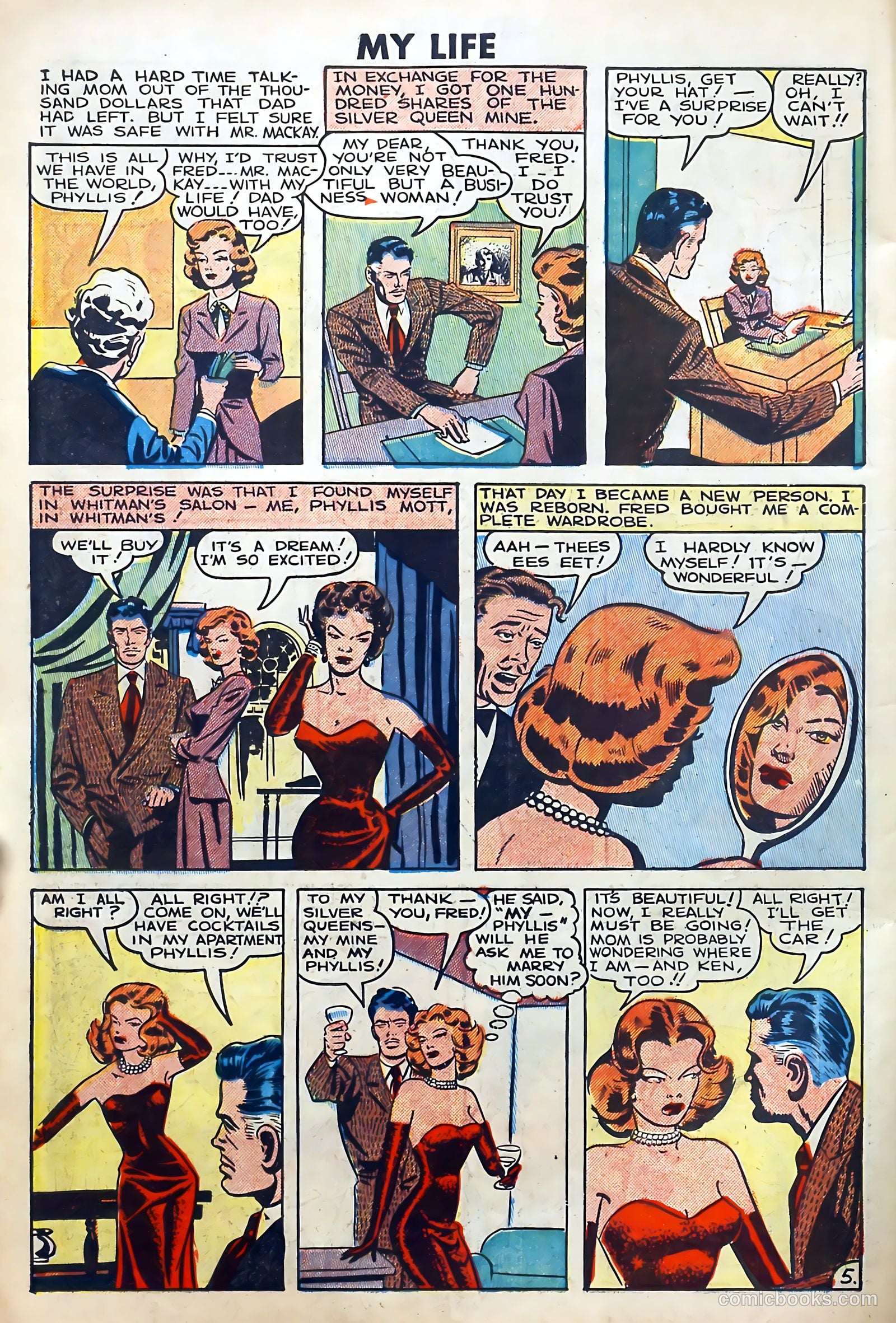 My Love Life #10 (1950) — page 6 of 36