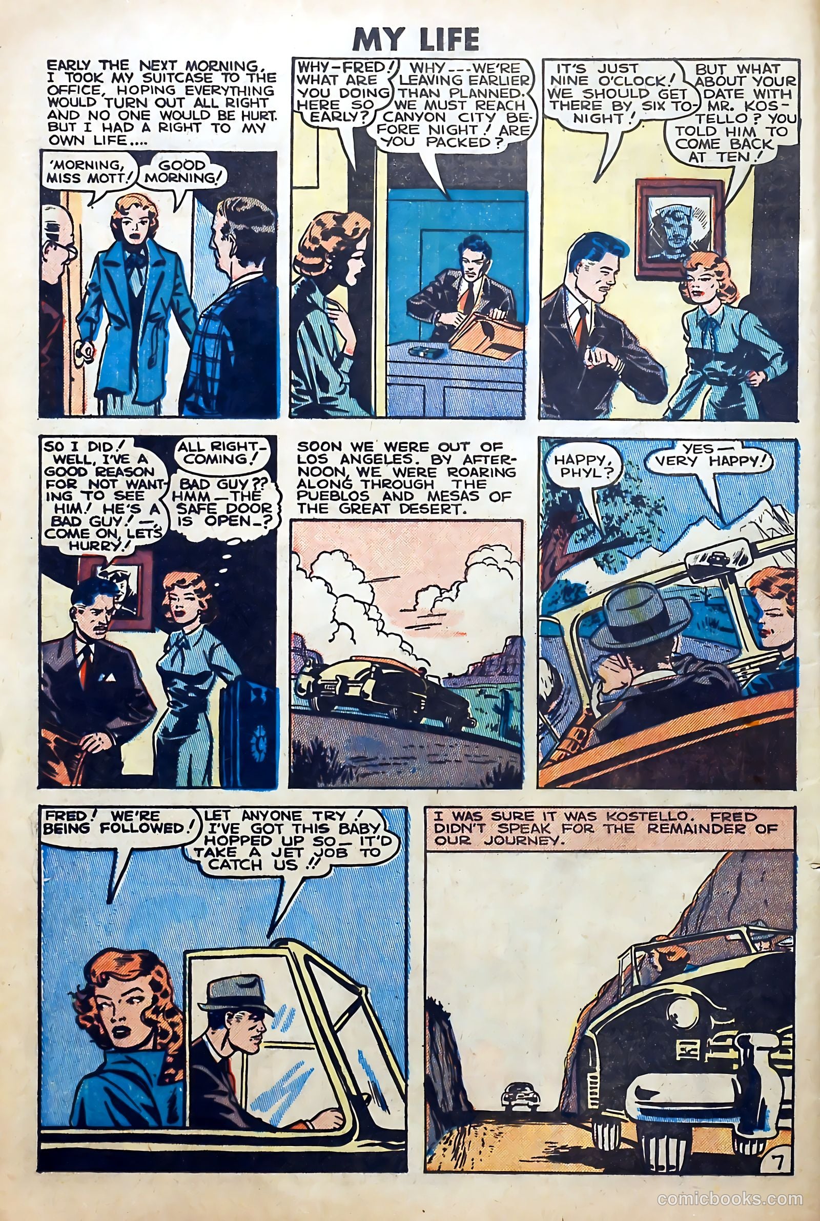 My Love Life #10 (1950) — page 8 of 36