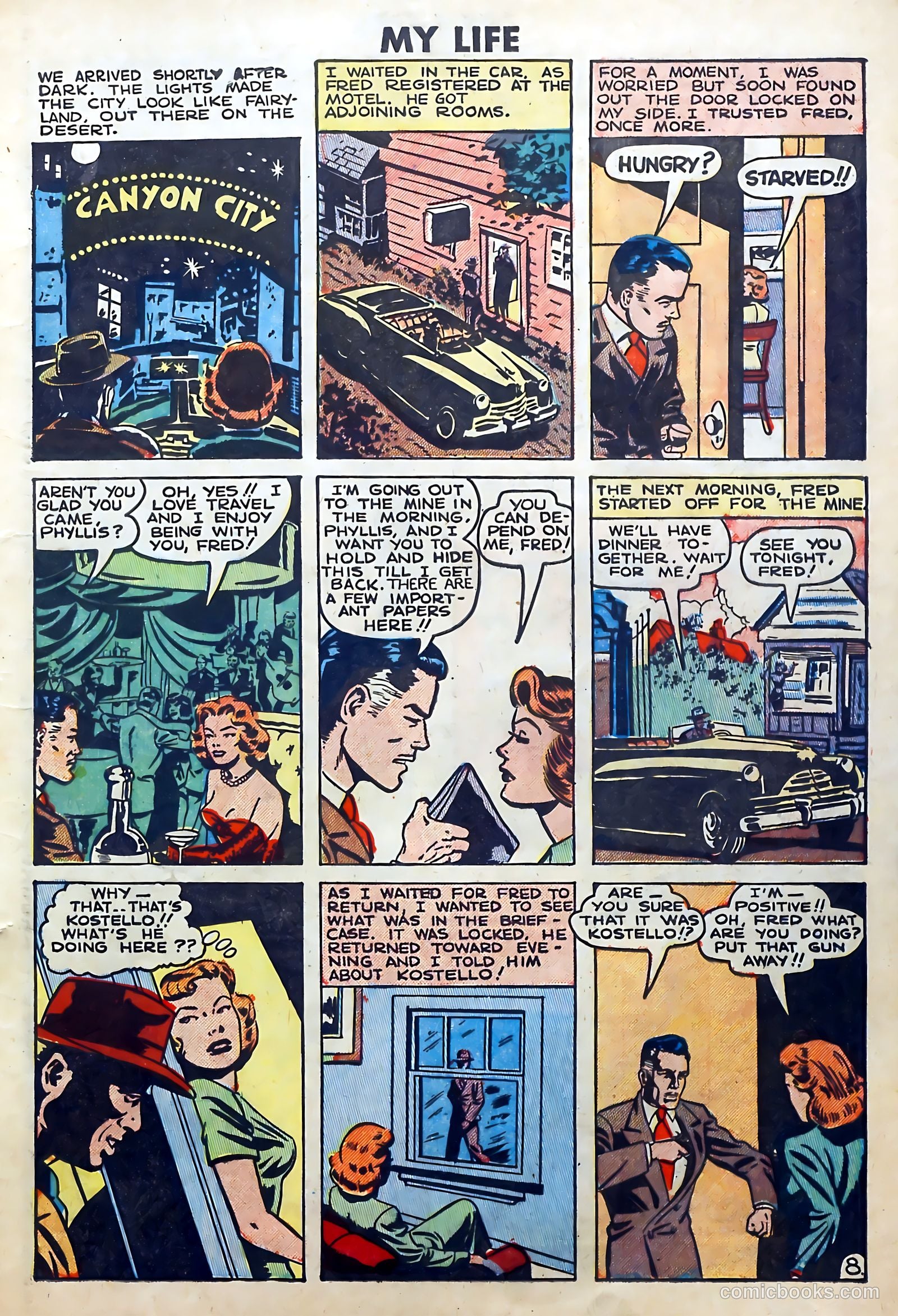 My Love Life #10 (1950) — page 9 of 36
