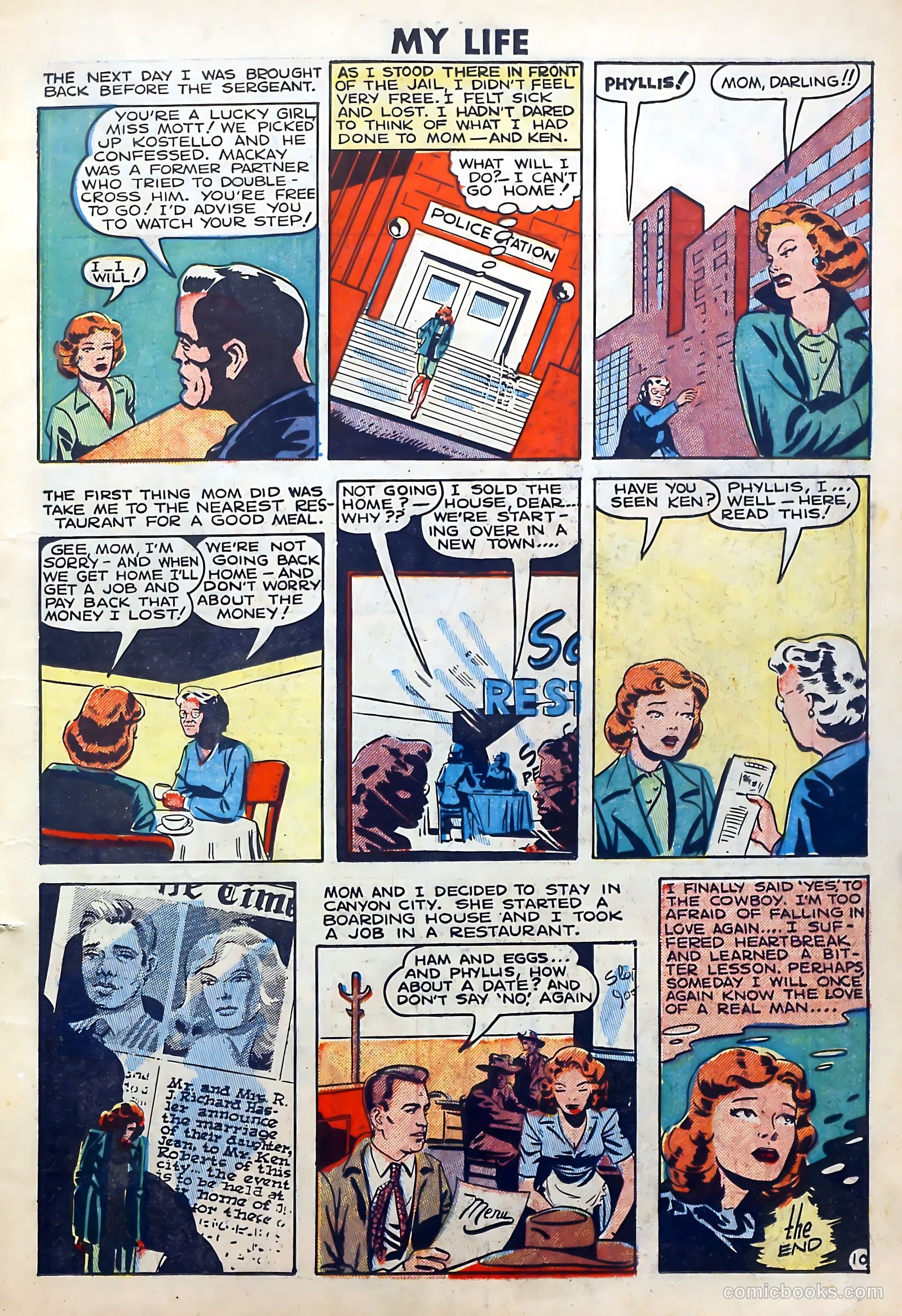 My Love Life #10 (1950) — page 11 of 36