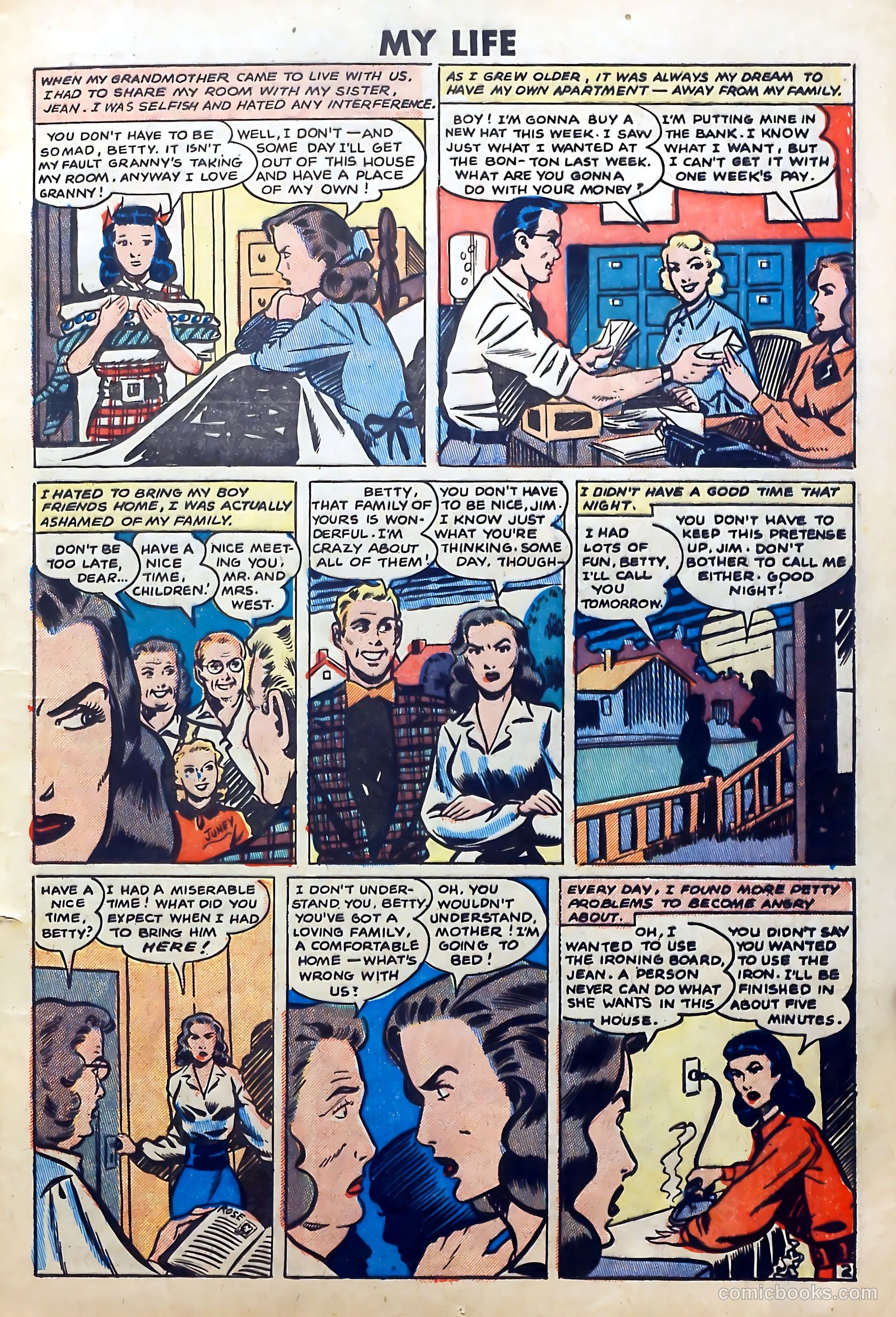 My Love Life #10 (1950) — page 13 of 36