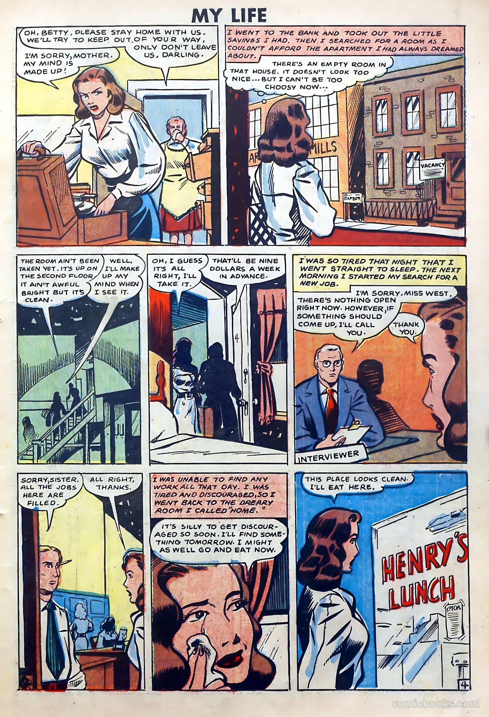 My Love Life #10 (1950) — page 15 of 36
