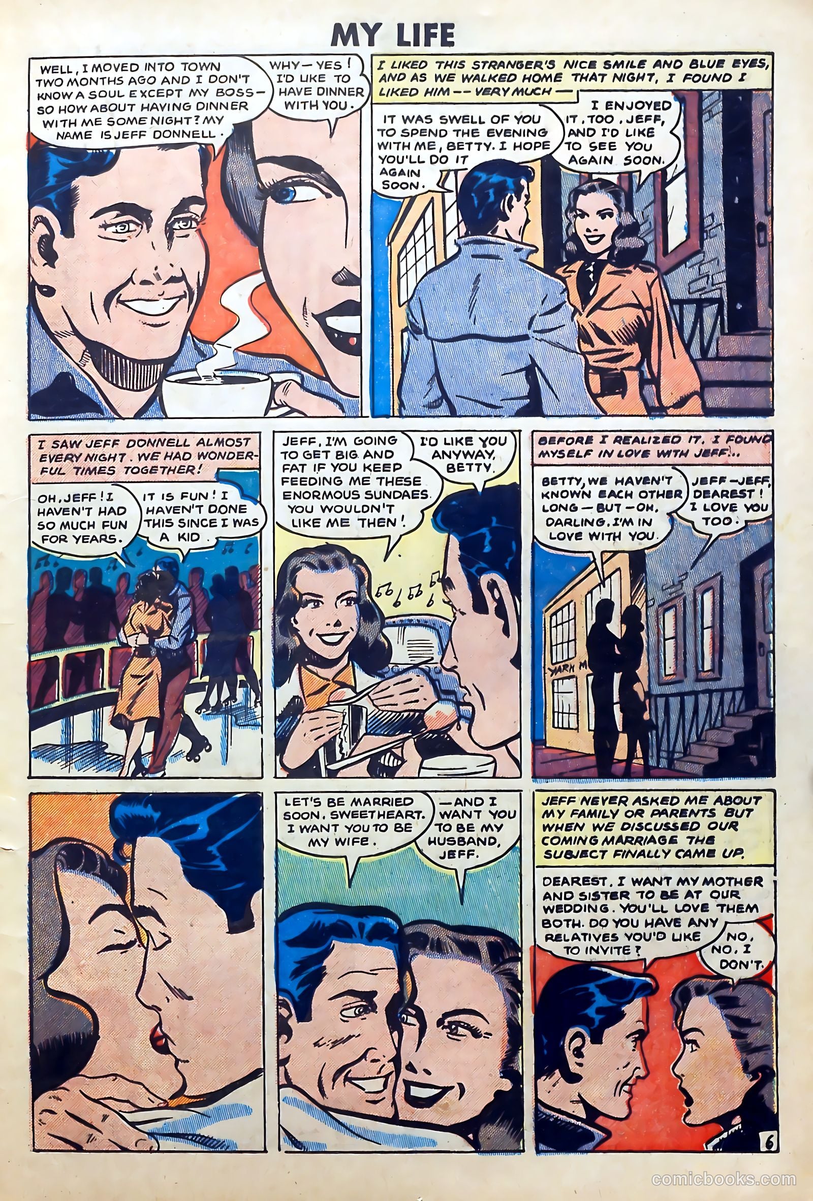 My Love Life #10 (1950) — page 17 of 36