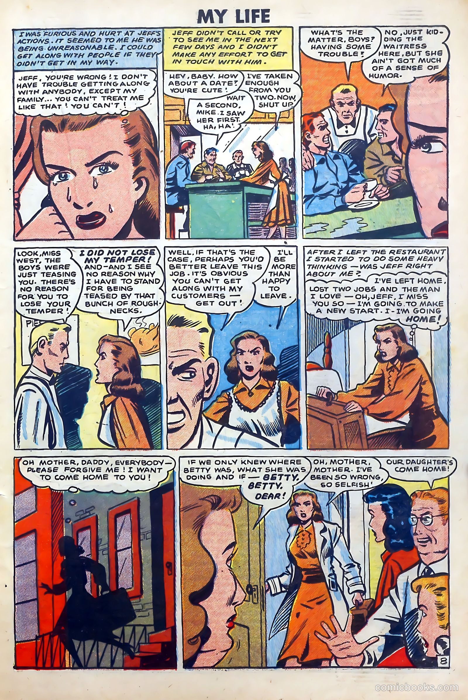 My Love Life #10 (1950) — page 19 of 36