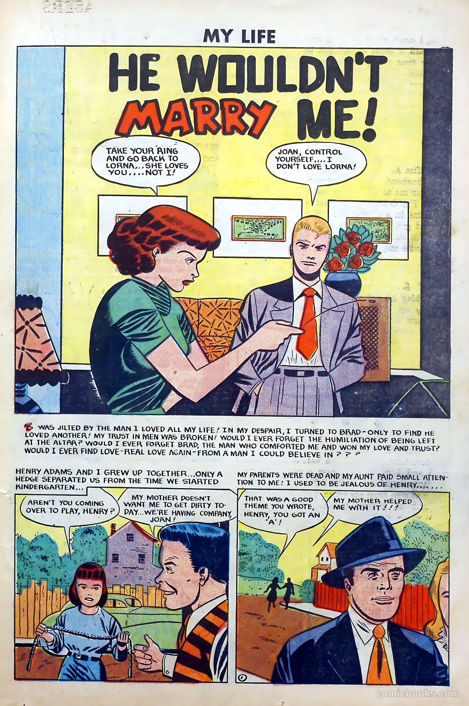 My Love Life #10 (1950) — page 23 of 36
