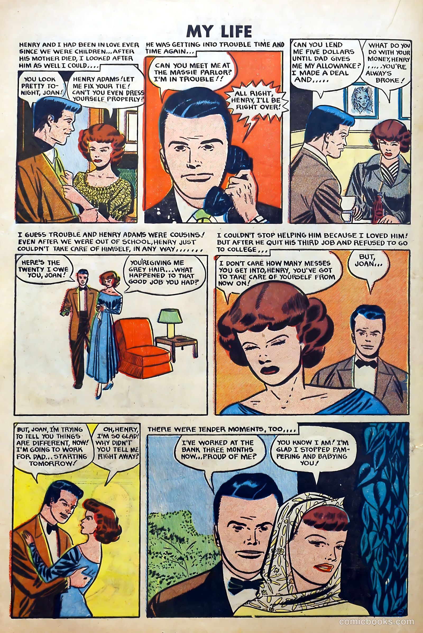 My Love Life #10 (1950) — page 24 of 36