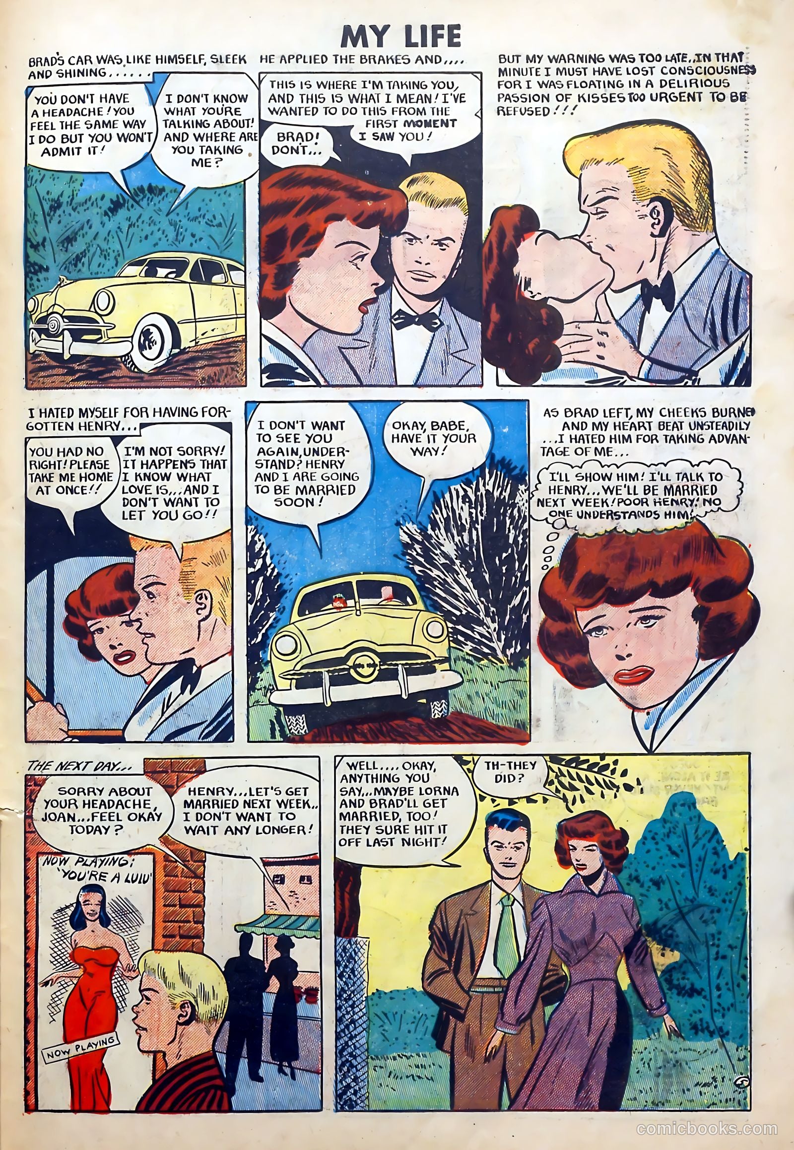 My Love Life #10 (1950) — page 27 of 36