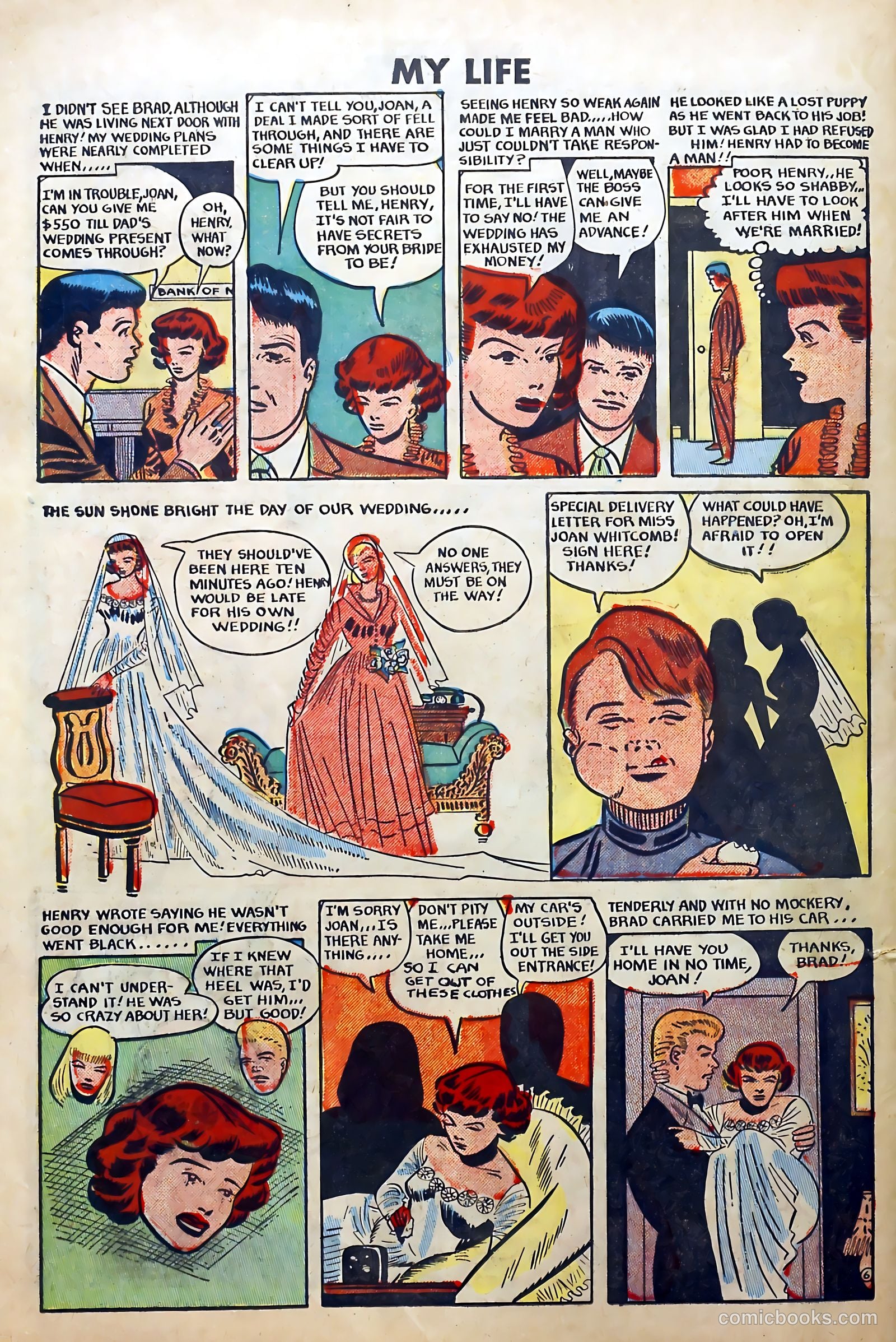 My Love Life #10 (1950) — page 28 of 36