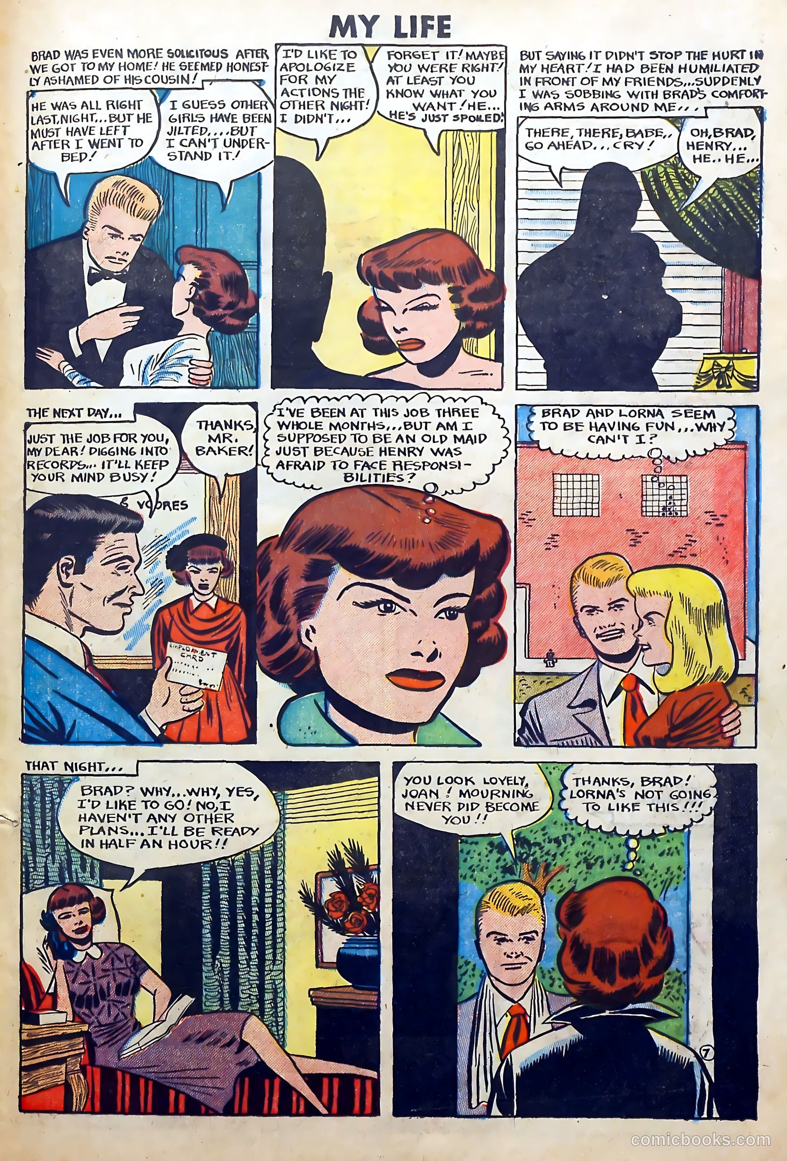 My Love Life #10 (1950) — page 29 of 36