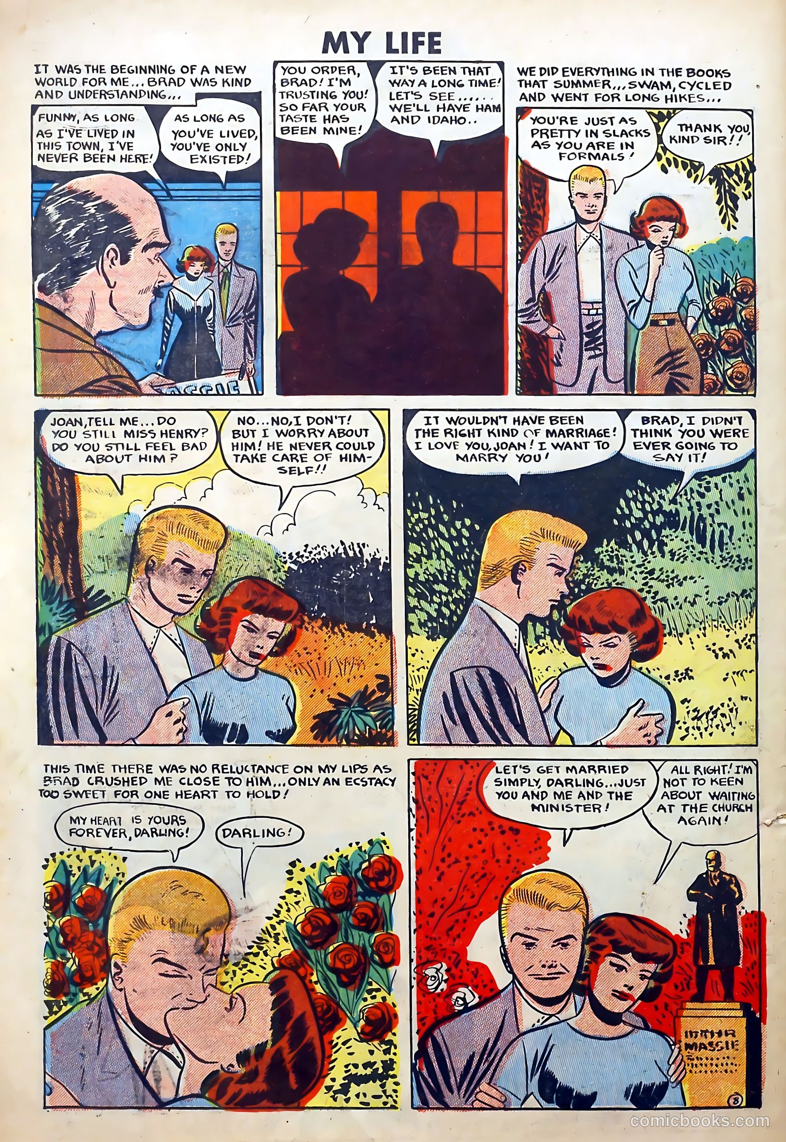 My Love Life #10 (1950) — page 30 of 36