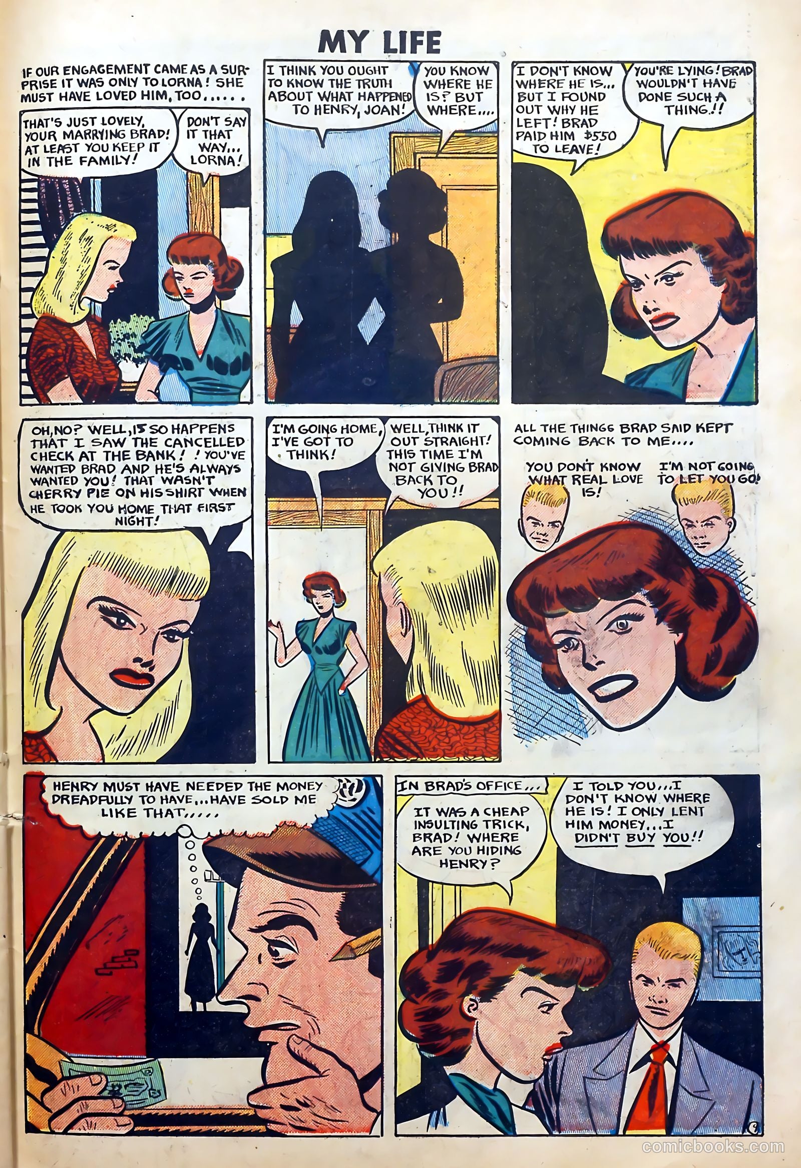 My Love Life #10 (1950) — page 31 of 36