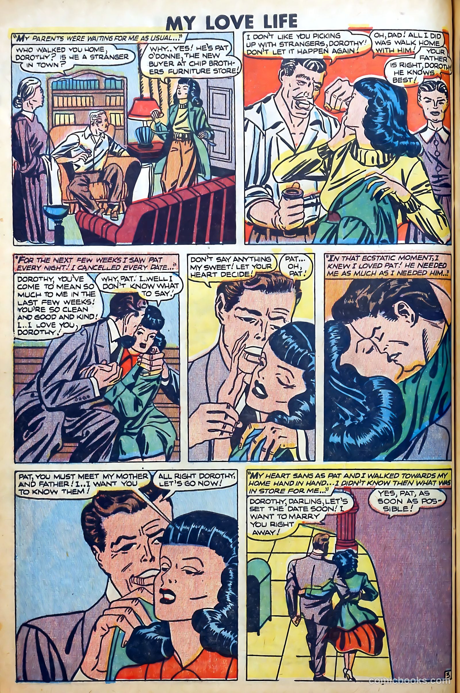 My Love Life #11 (1950) — page 4 of 36