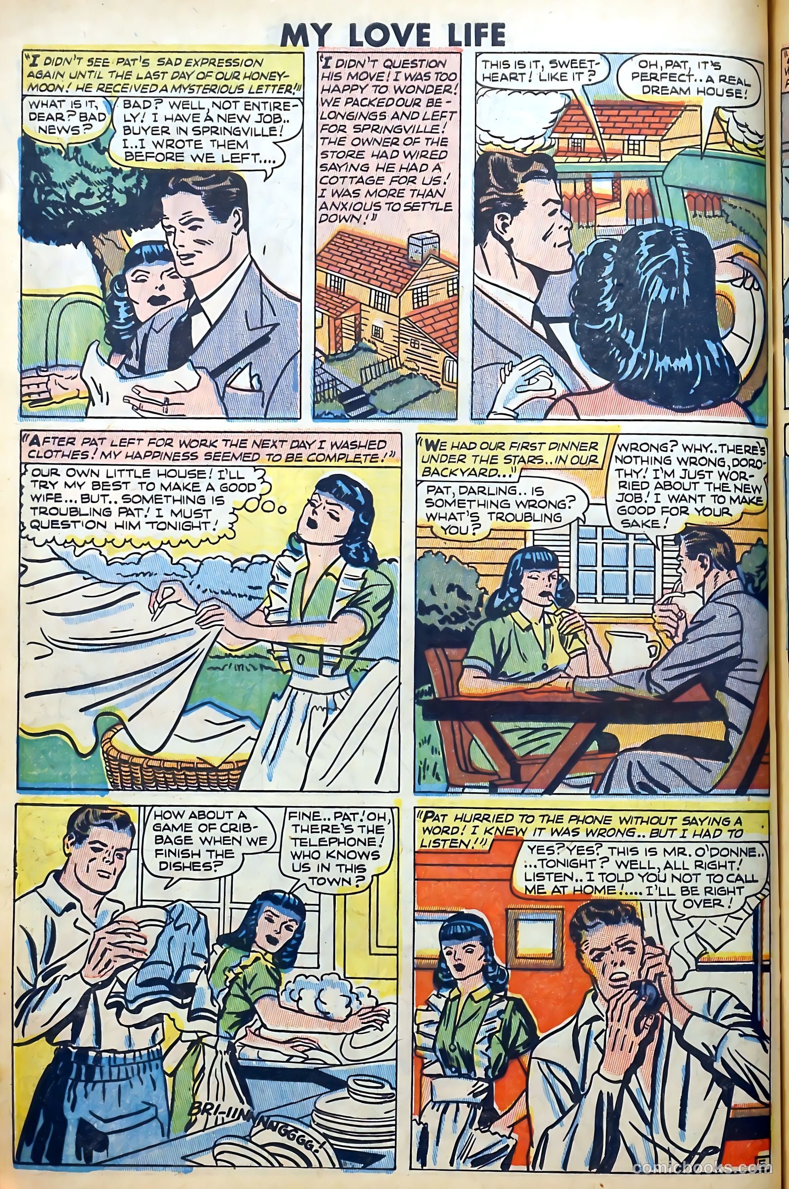 My Love Life #11 (1950) — page 6 of 36