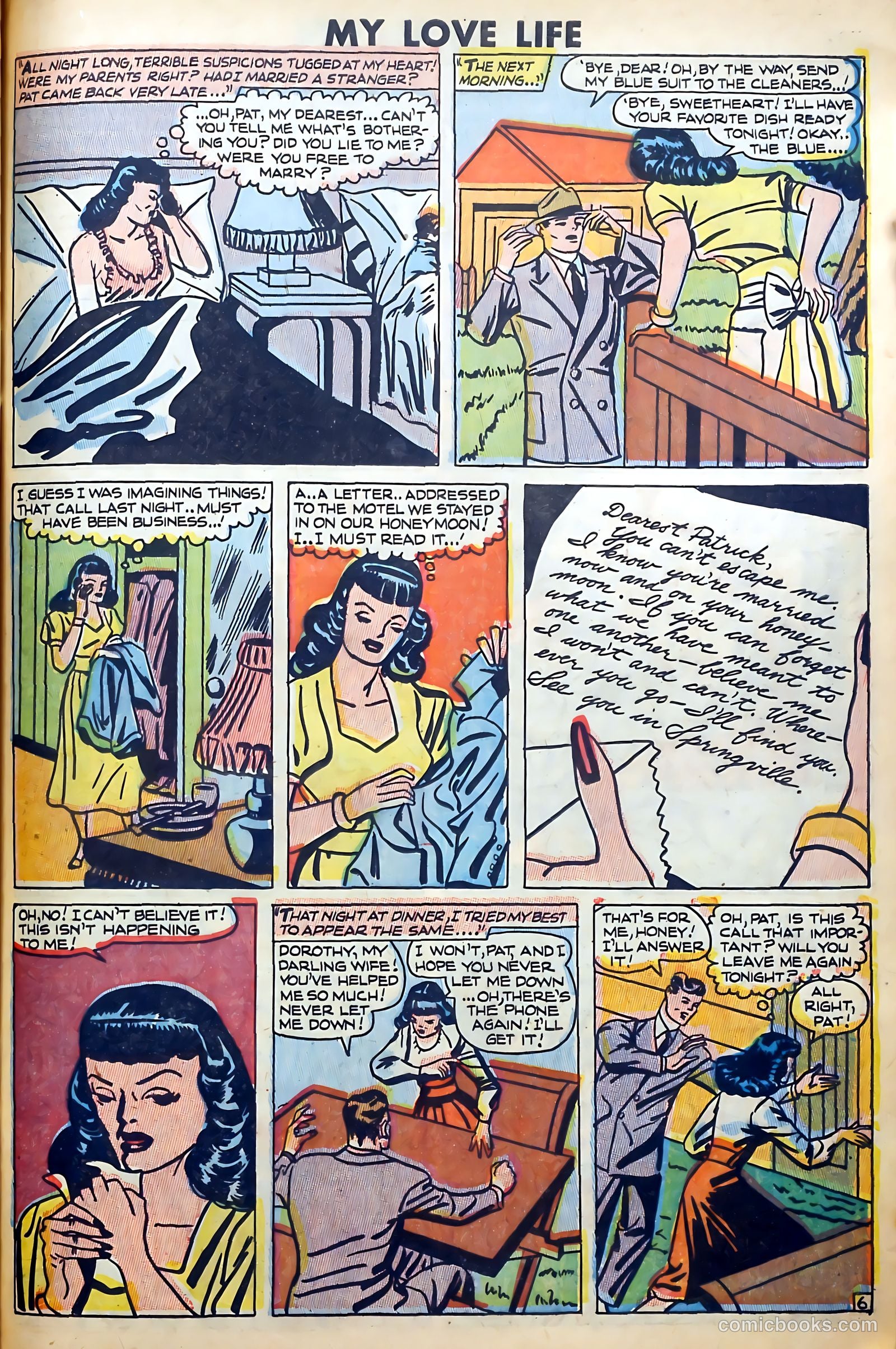 My Love Life #11 (1950) — page 7 of 36