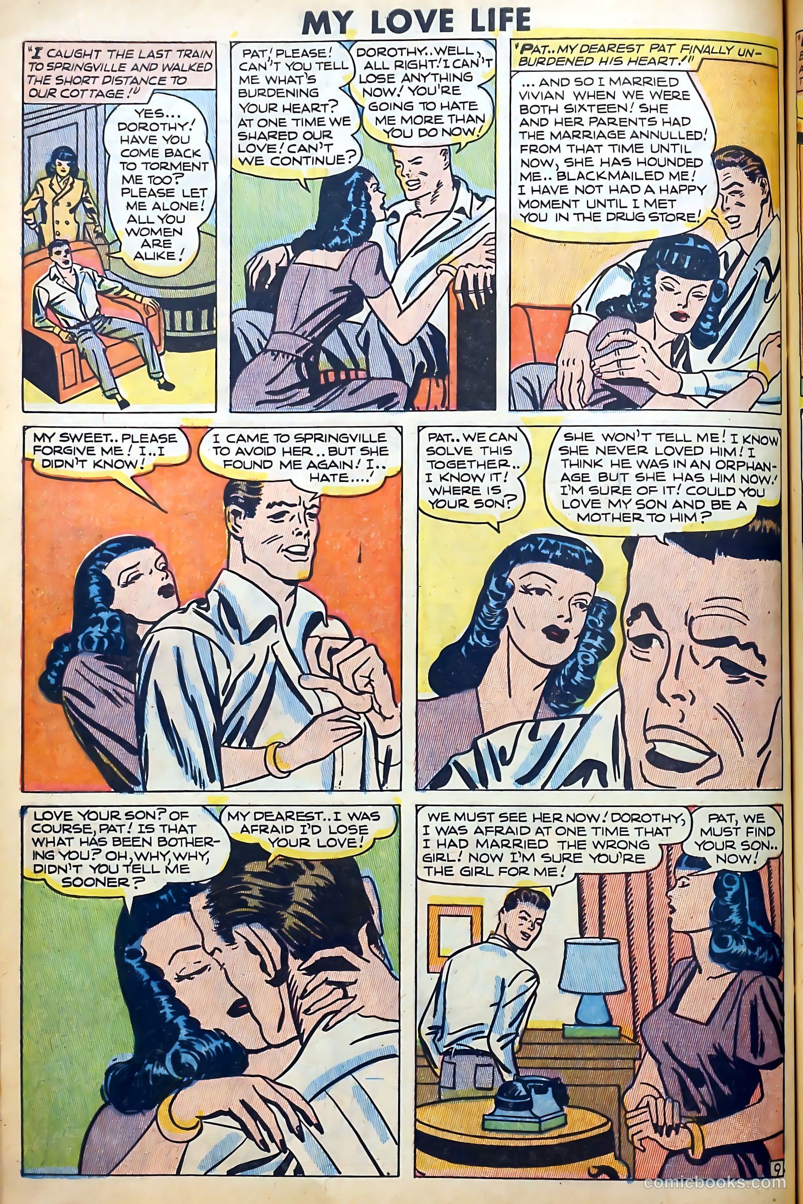 My Love Life #11 (1950) — page 10 of 36