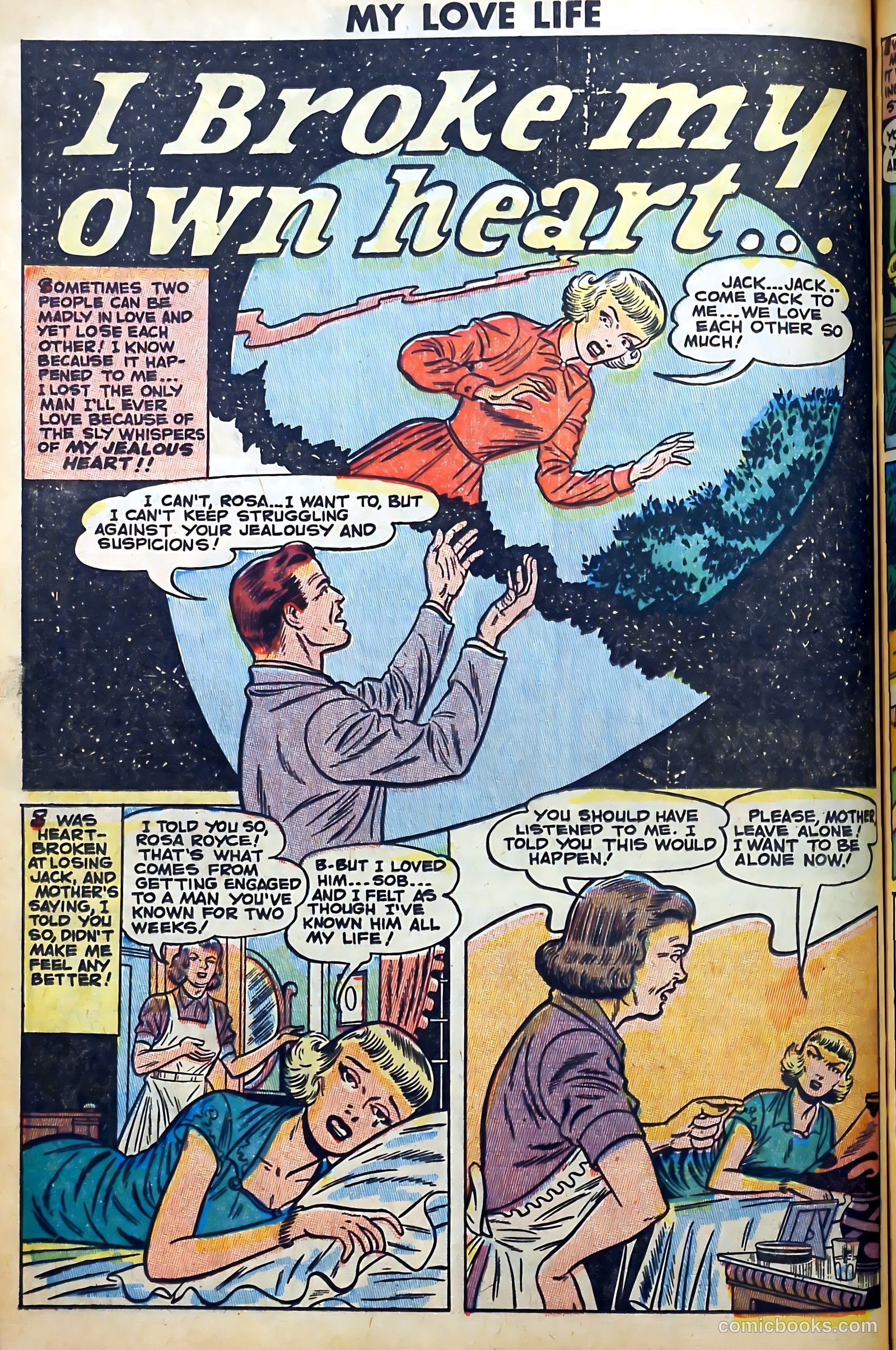 My Love Life #11 (1950) — page 12 of 36