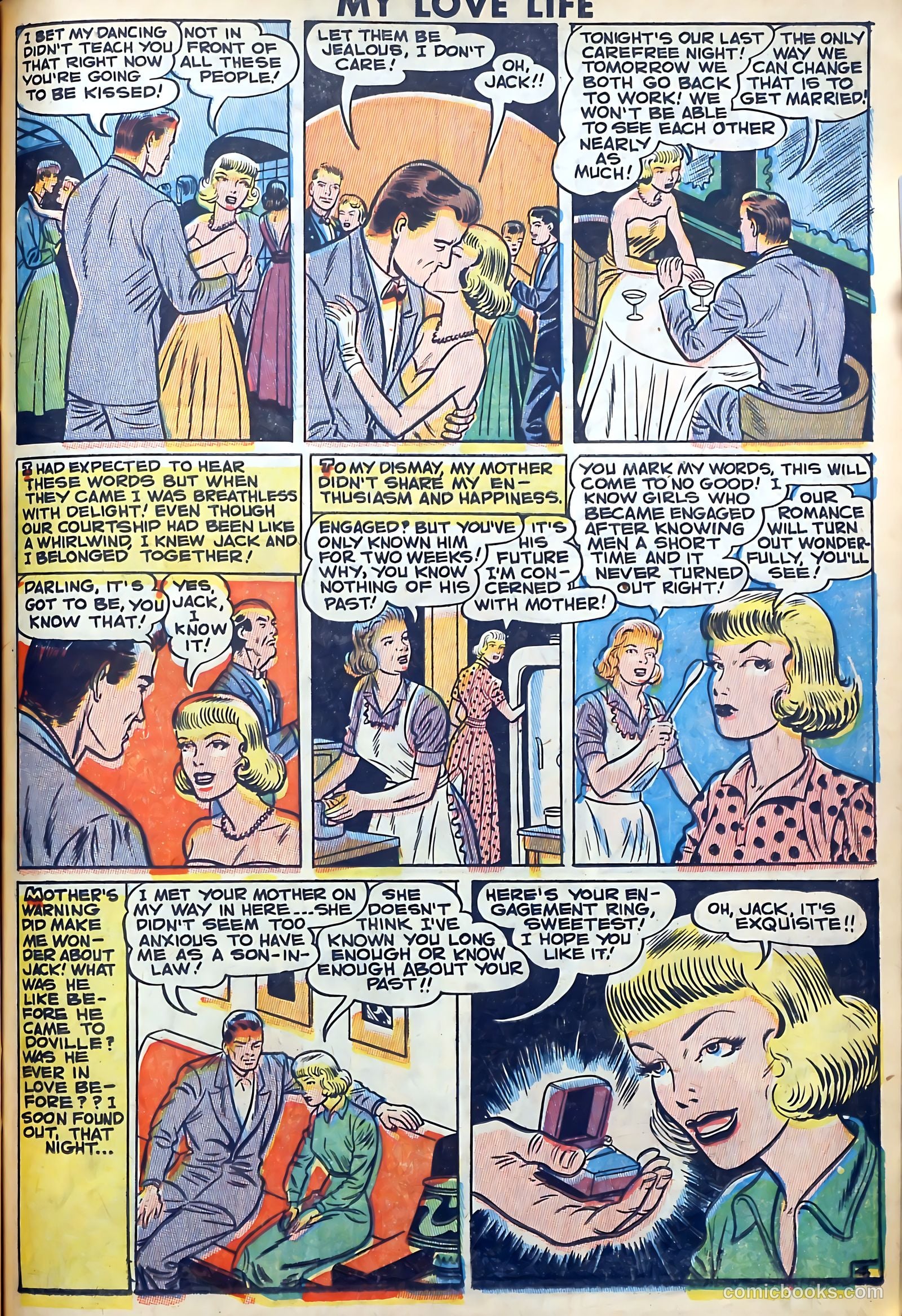 My Love Life #11 (1950) — page 15 of 36