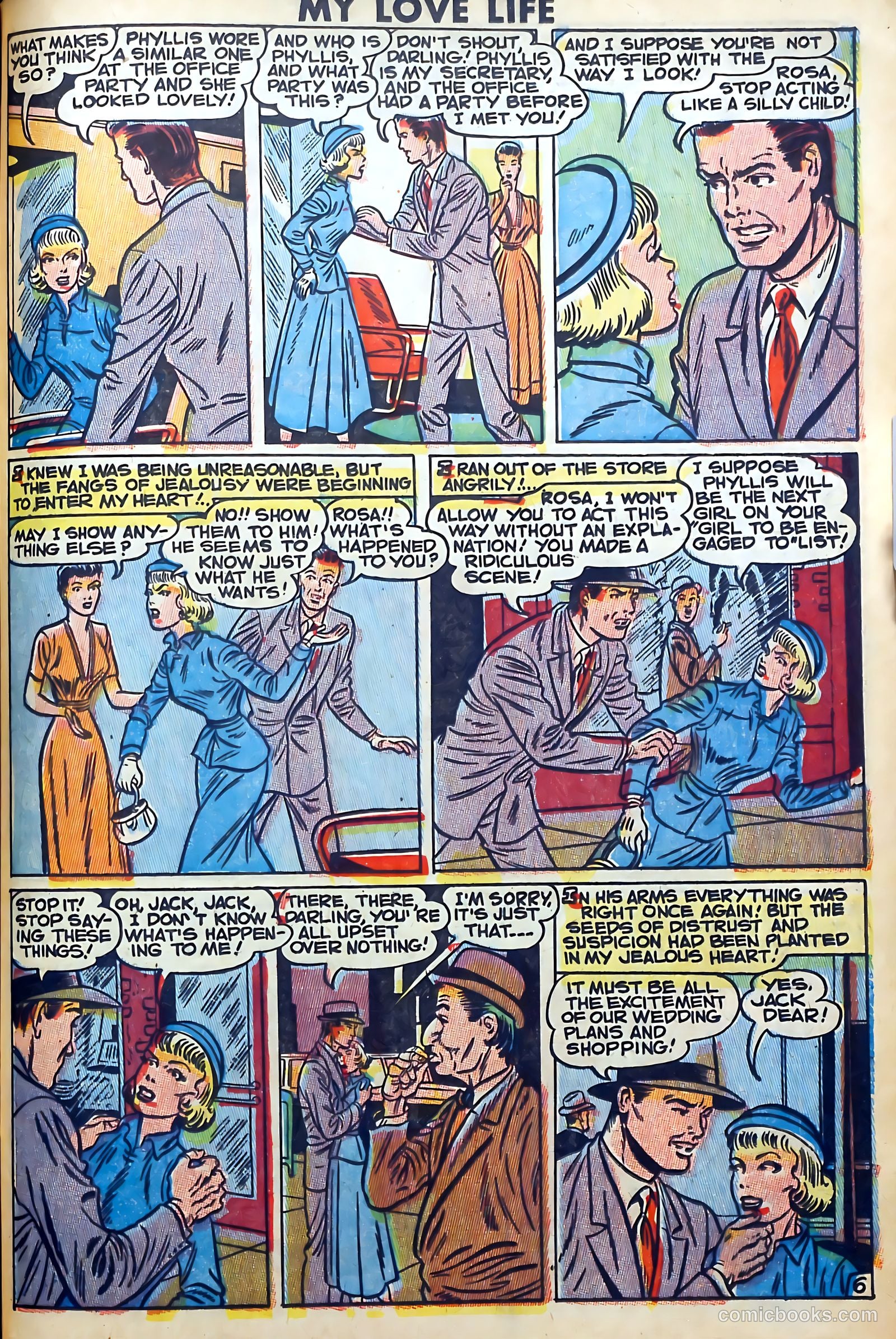 My Love Life #11 (1950) — page 17 of 36
