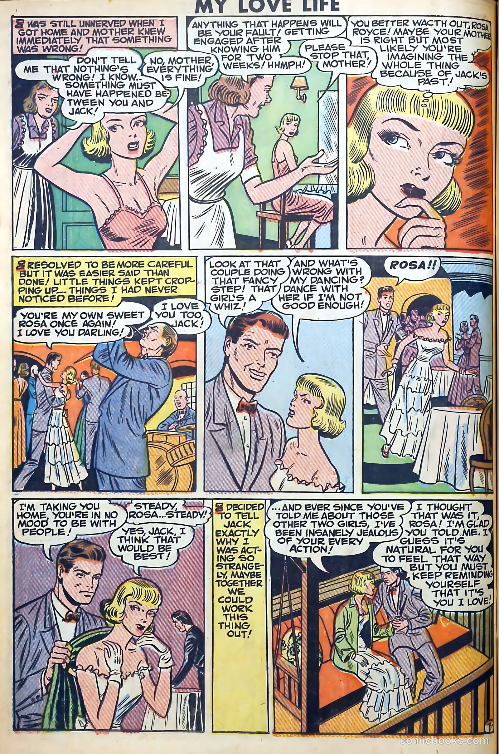 My Love Life #11 (1950) — page 18 of 36