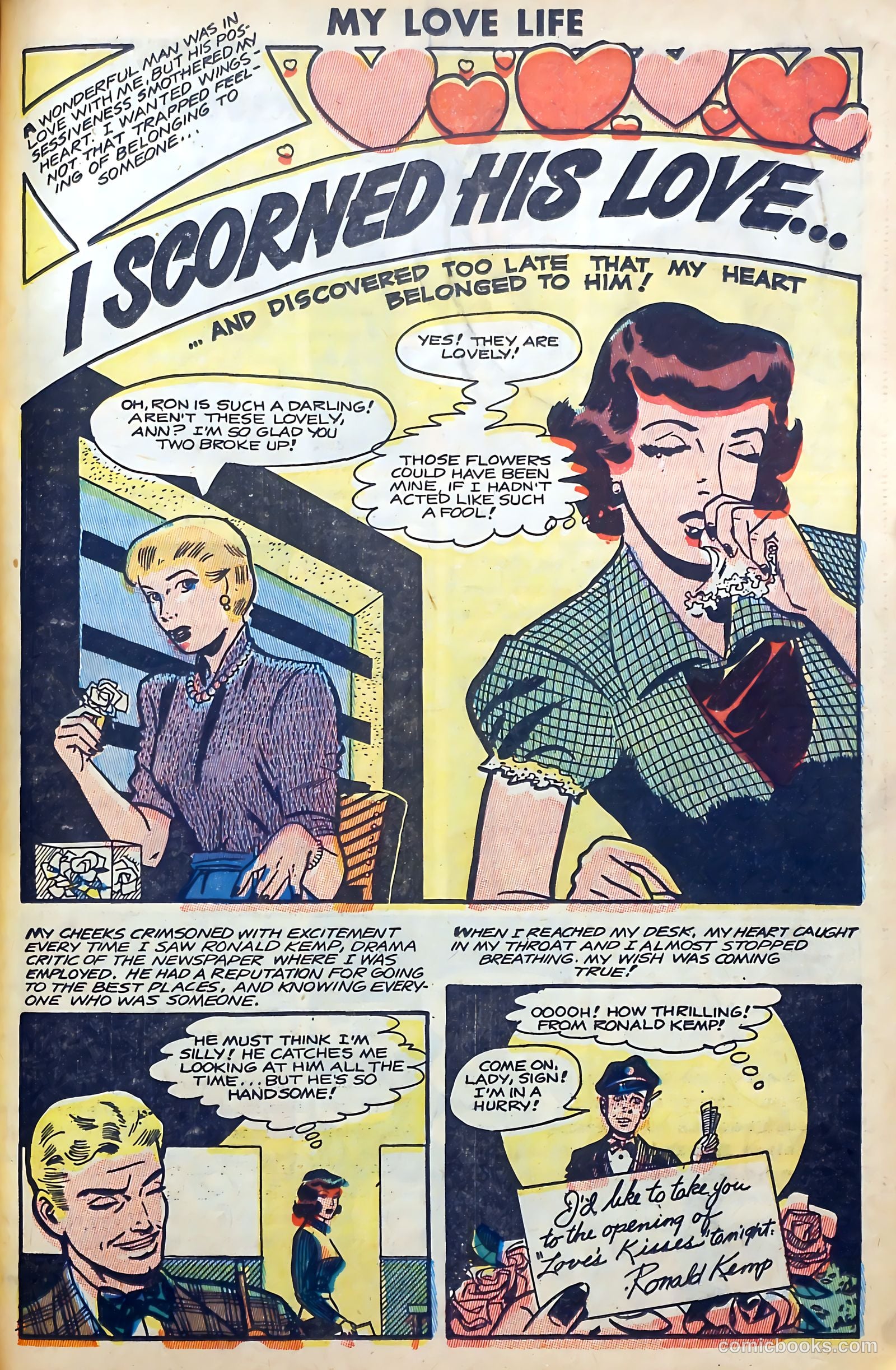 My Love Life #11 (1950) — page 23 of 36