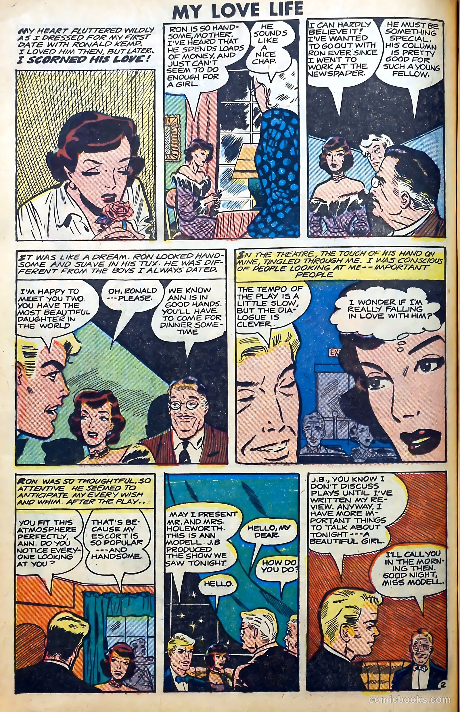 My Love Life #11 (1950) — page 24 of 36