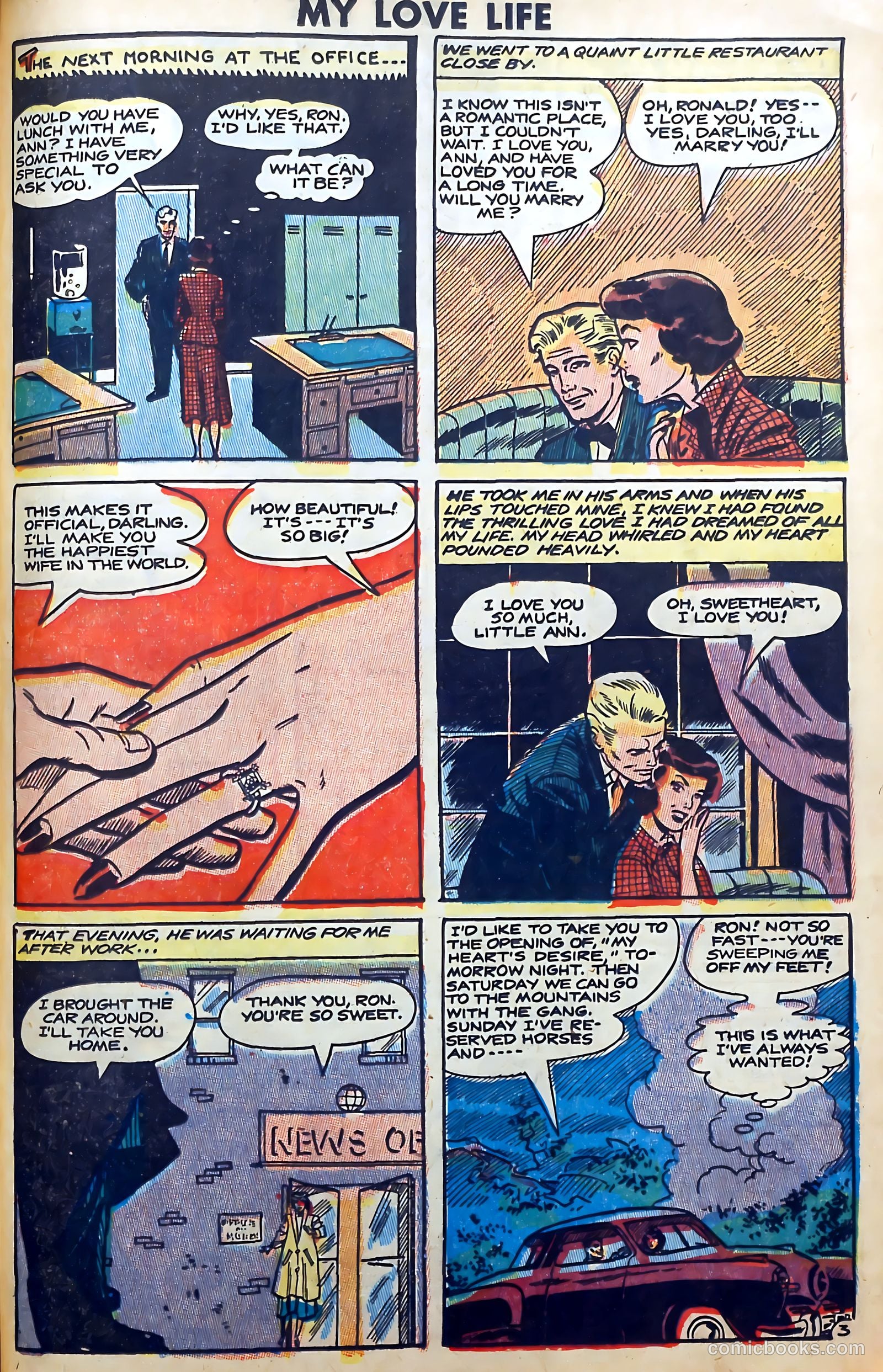 My Love Life #11 (1950) — page 25 of 36