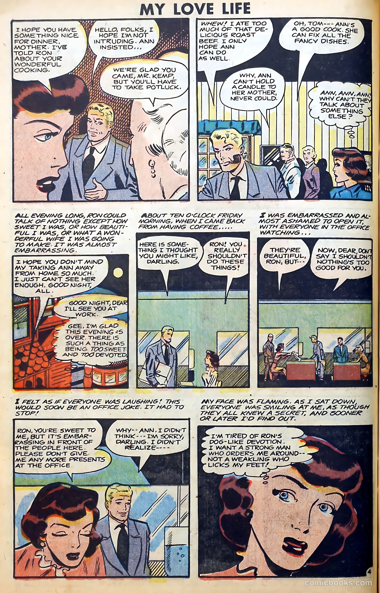 My Love Life #11 (1950) — page 26 of 36