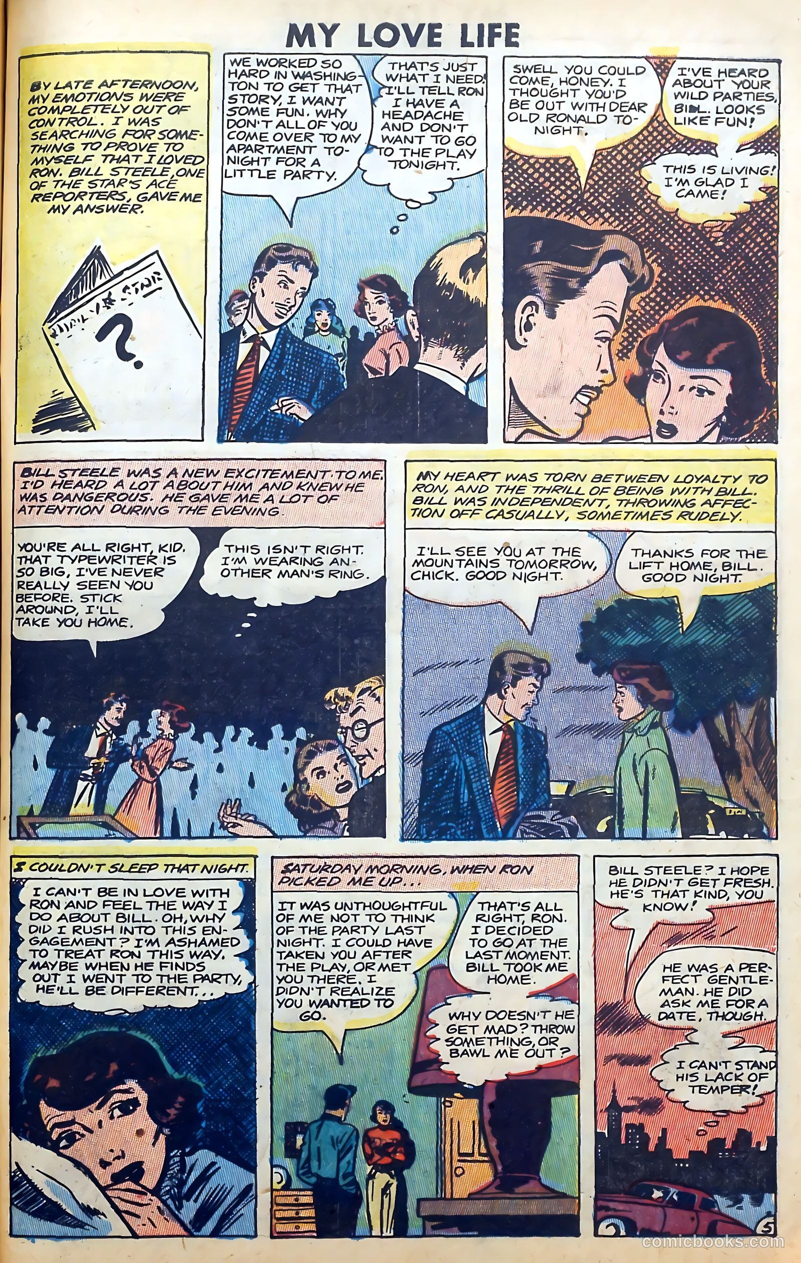 My Love Life #11 (1950) — page 27 of 36