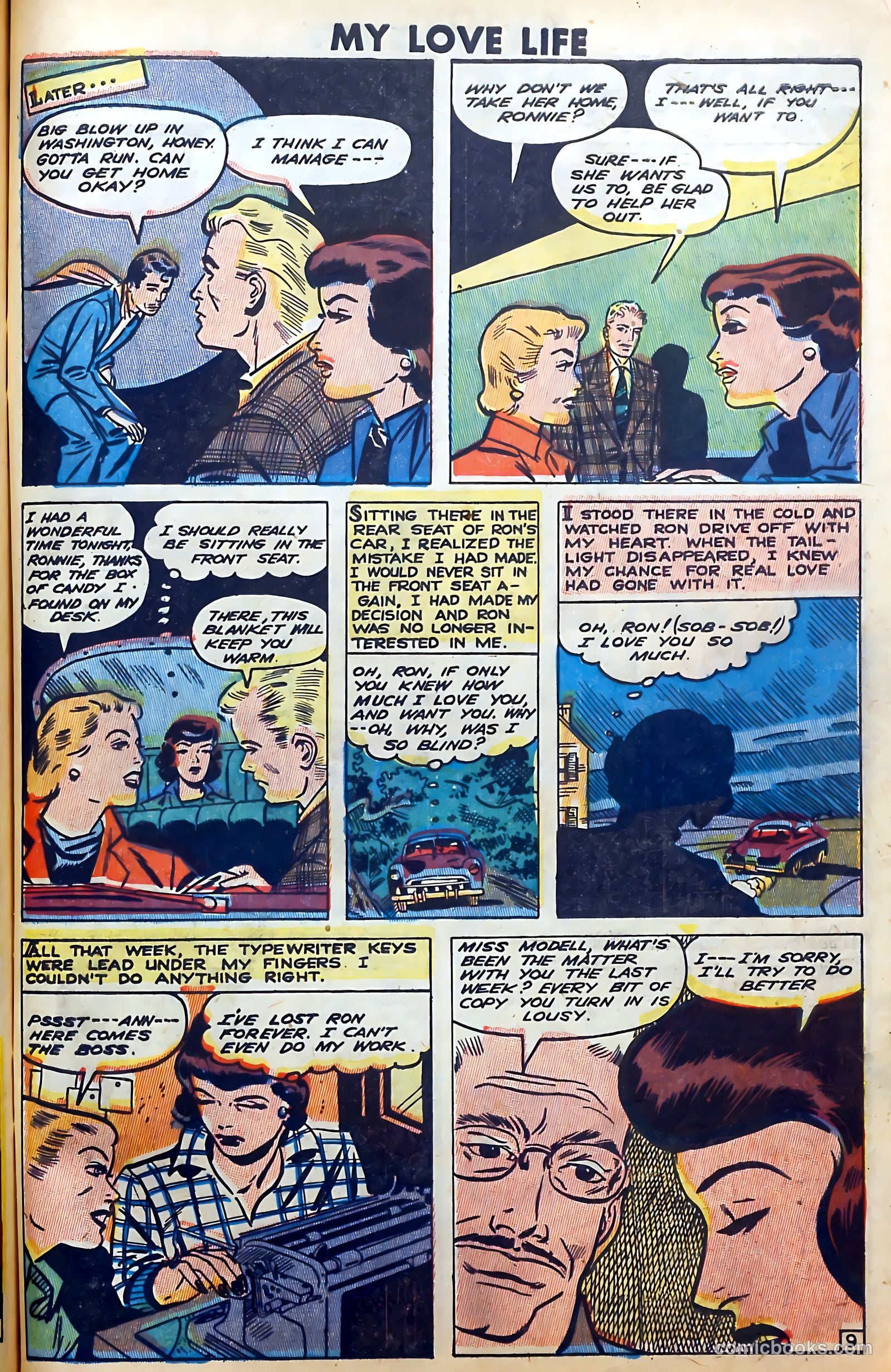 My Love Life #11 (1950) — page 31 of 36