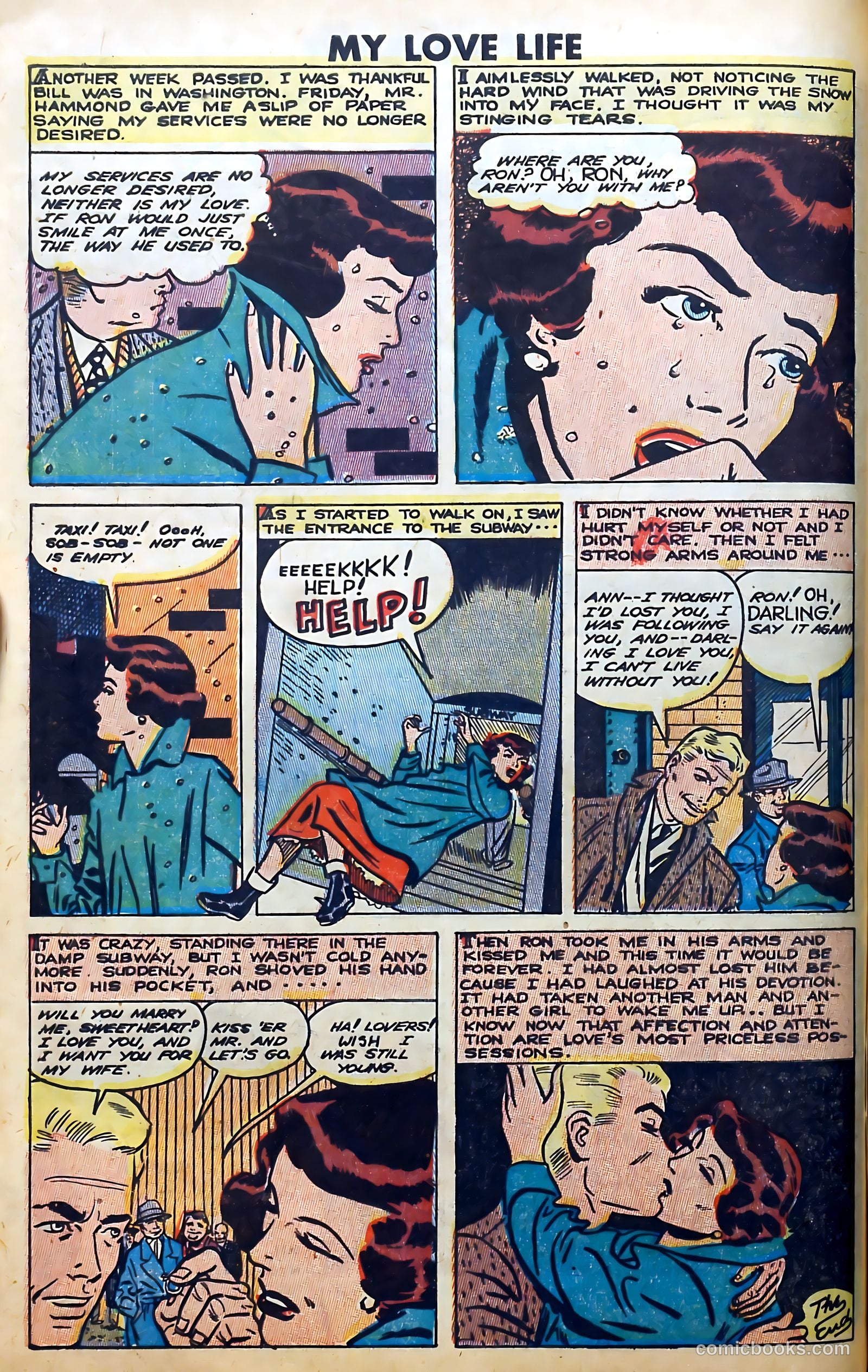My Love Life #11 (1950) — page 32 of 36