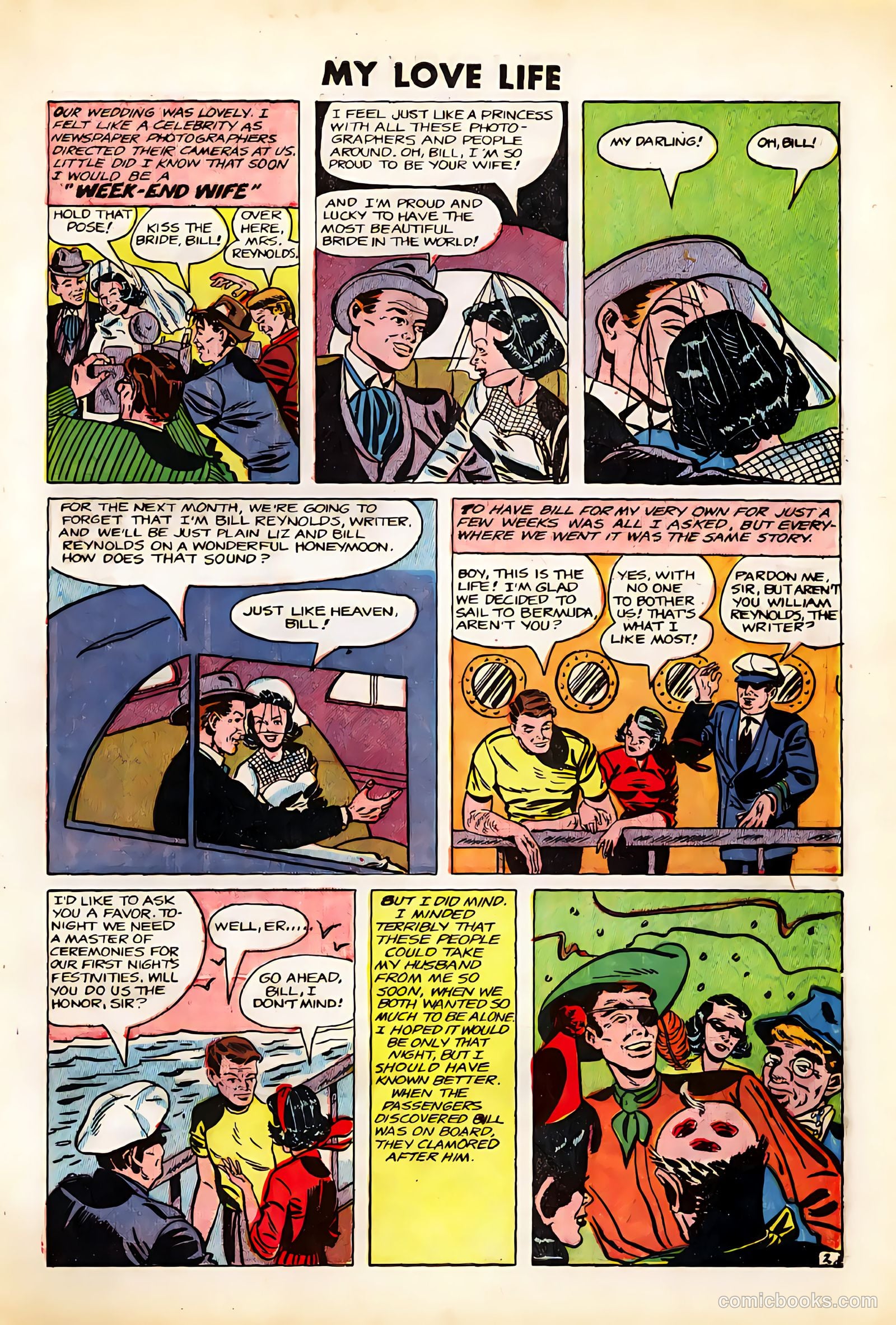 My Love Life #12 (1950) — page 3 of 36