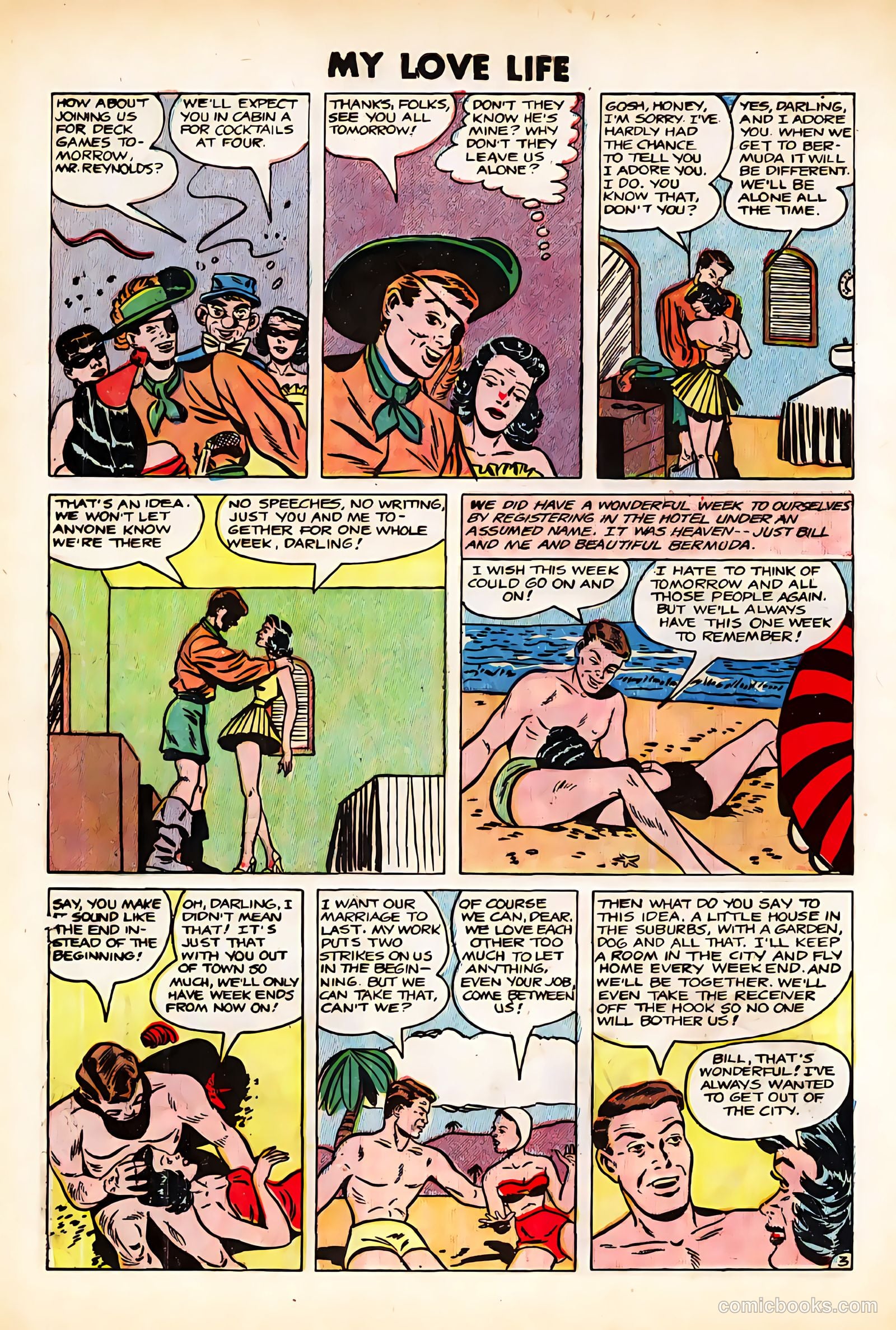 My Love Life #12 (1950) — page 4 of 36