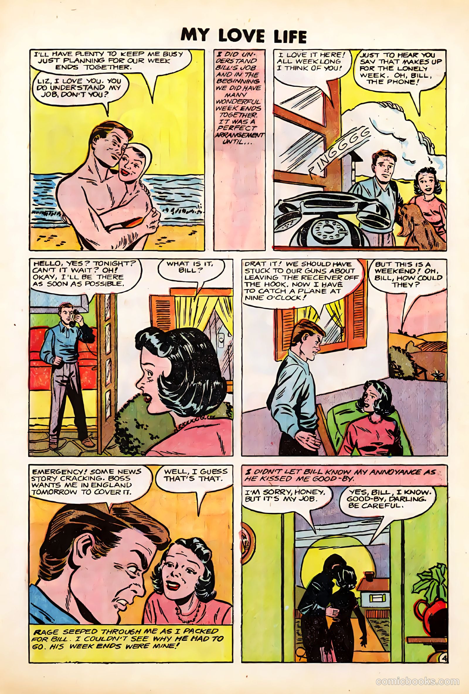 My Love Life #12 (1950) — page 5 of 36