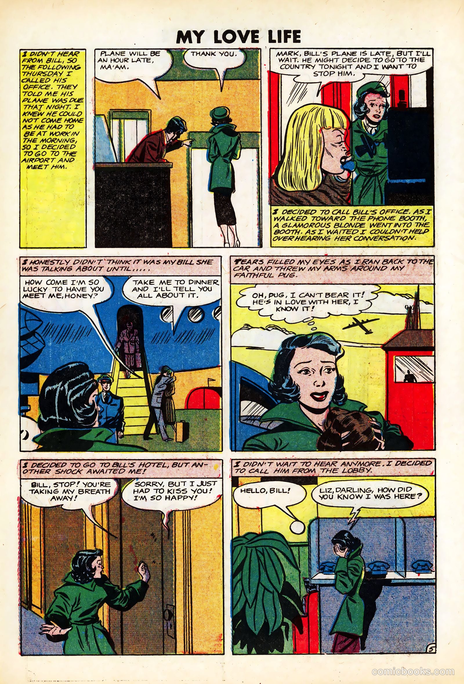 My Love Life #12 (1950) — page 6 of 36