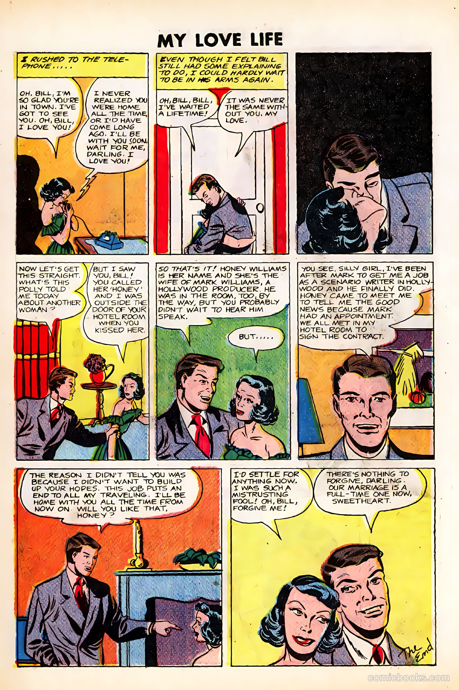 My Love Life #12 (1950) — page 10 of 36