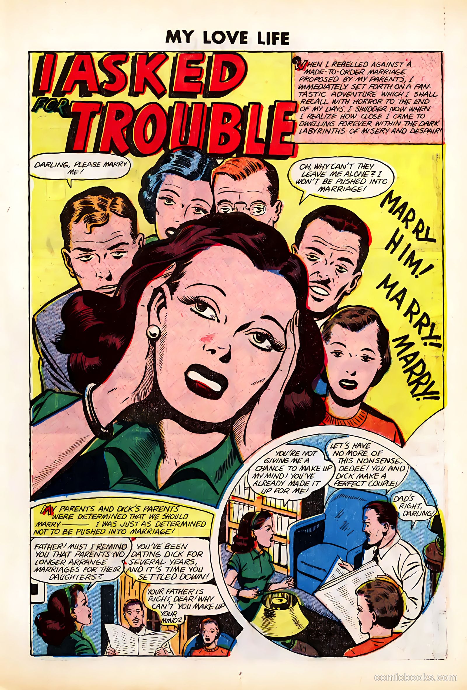 My Love Life #12 (1950) — page 11 of 36