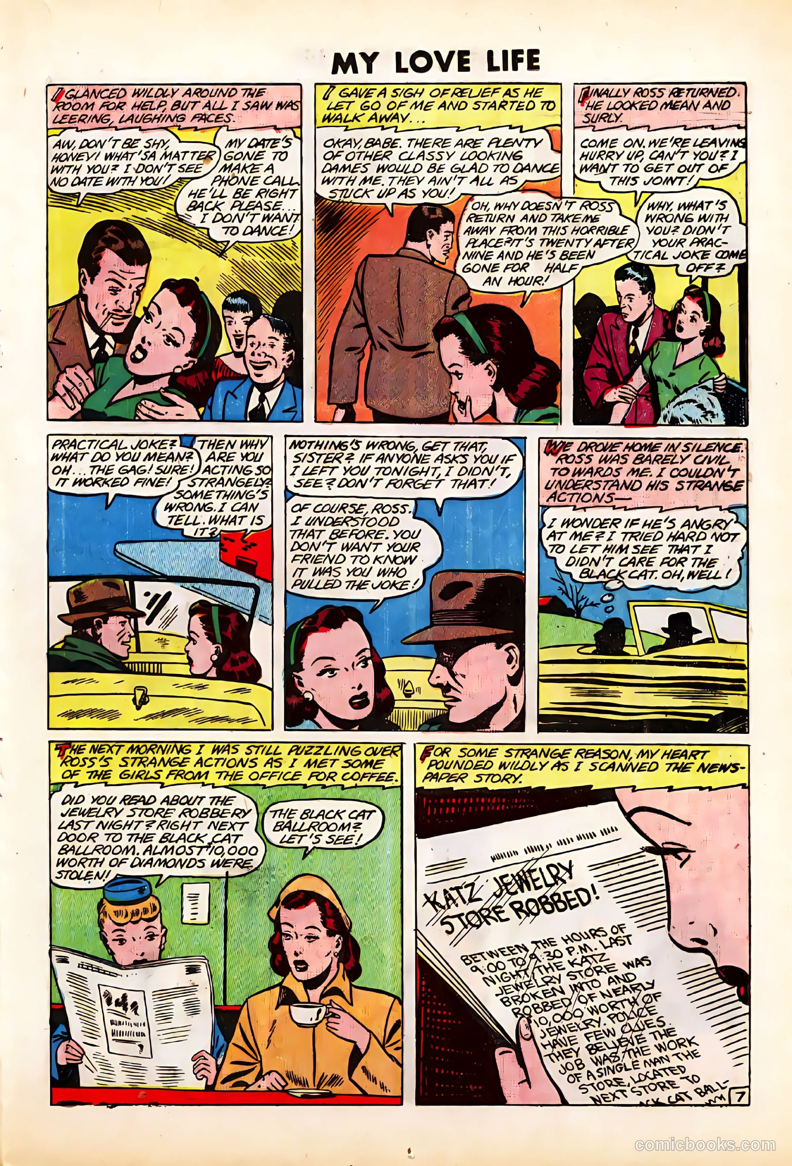 My Love Life #12 (1950) — page 17 of 36
