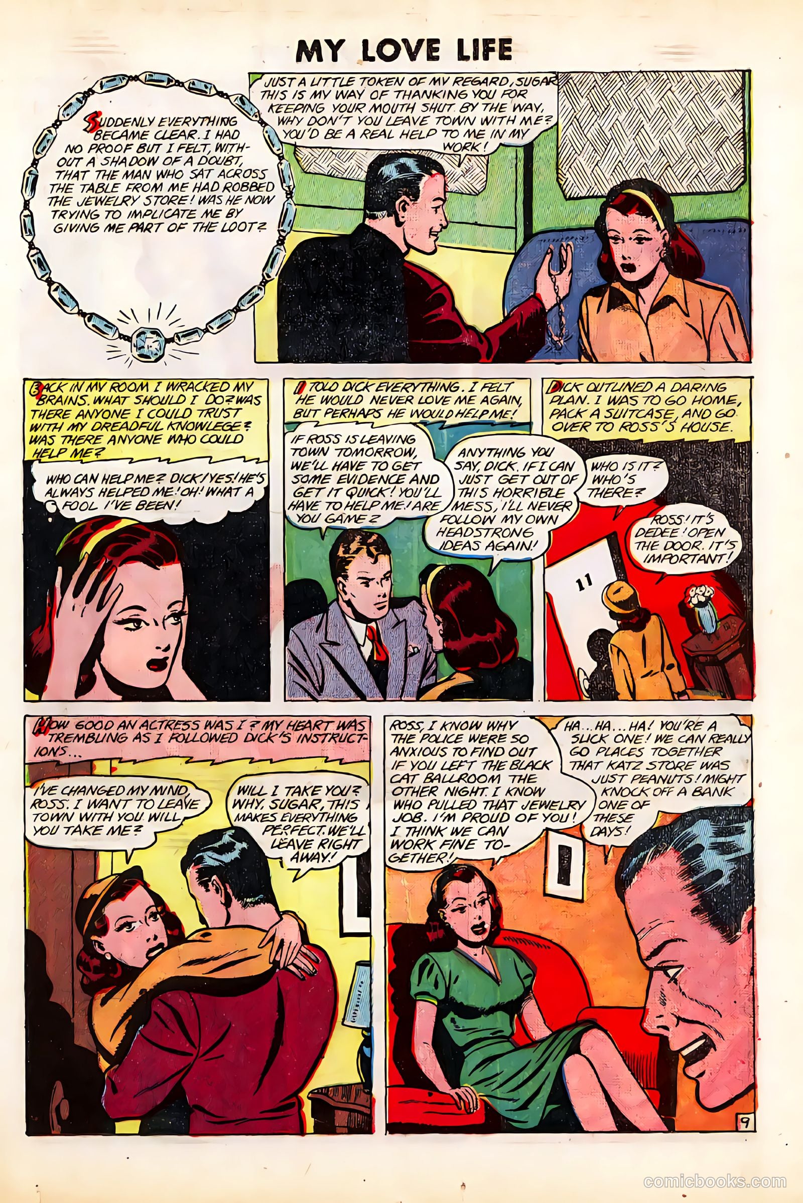 My Love Life #12 (1950) — page 19 of 36