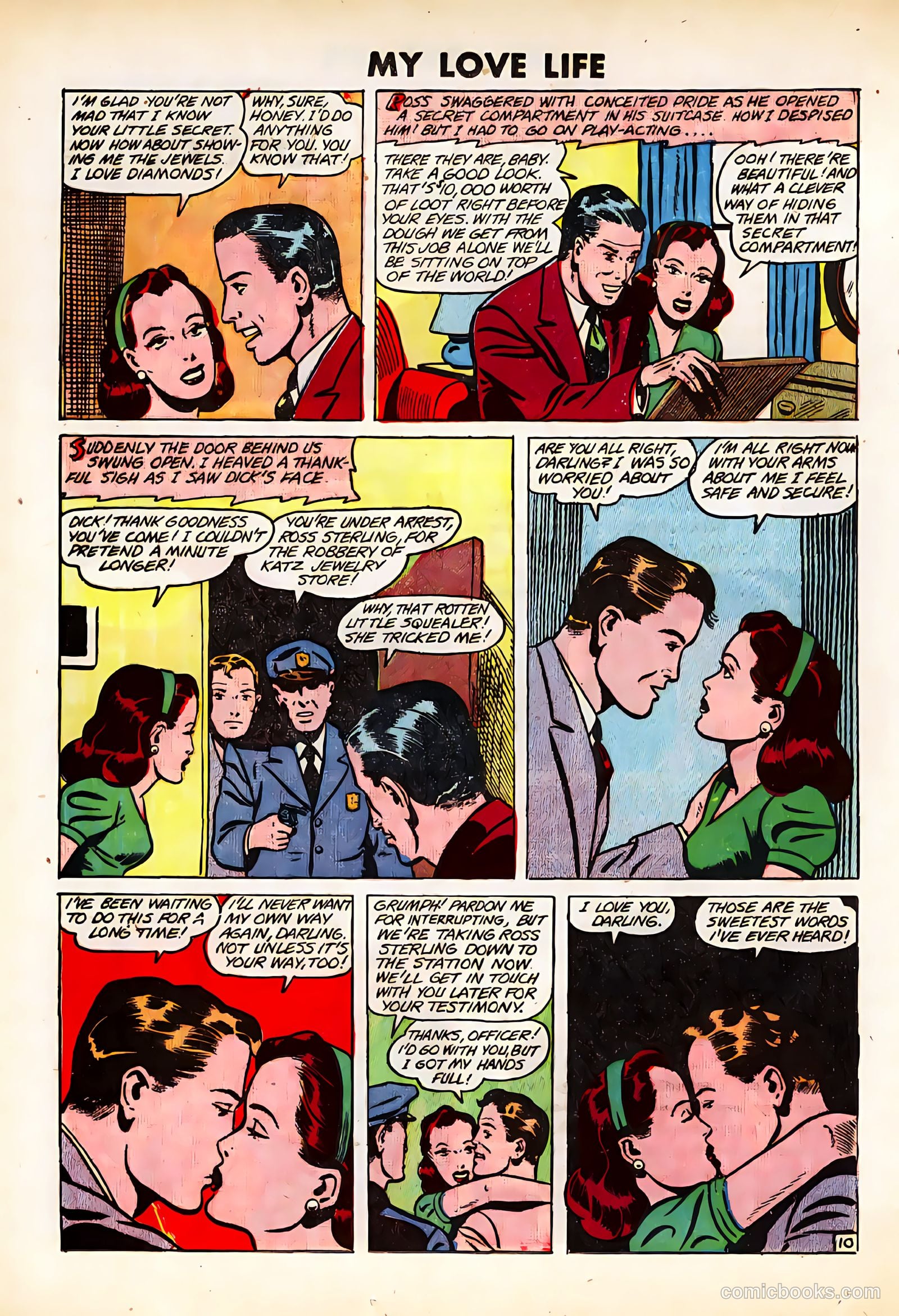 My Love Life #12 (1950) — page 20 of 36