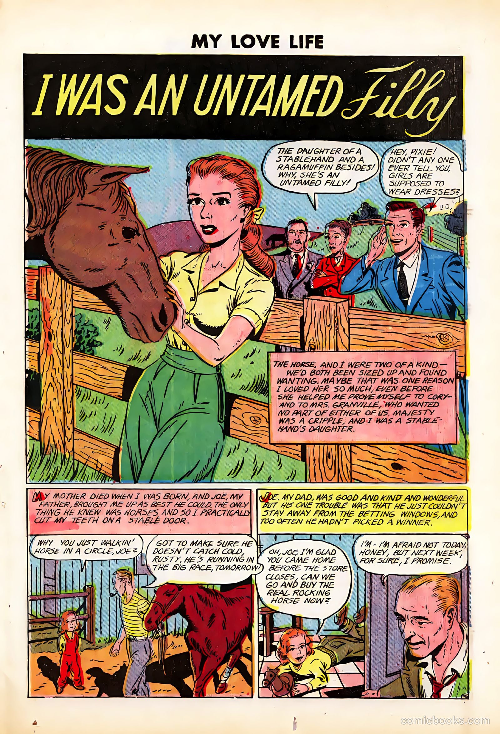 My Love Life #12 (1950) — page 23 of 36