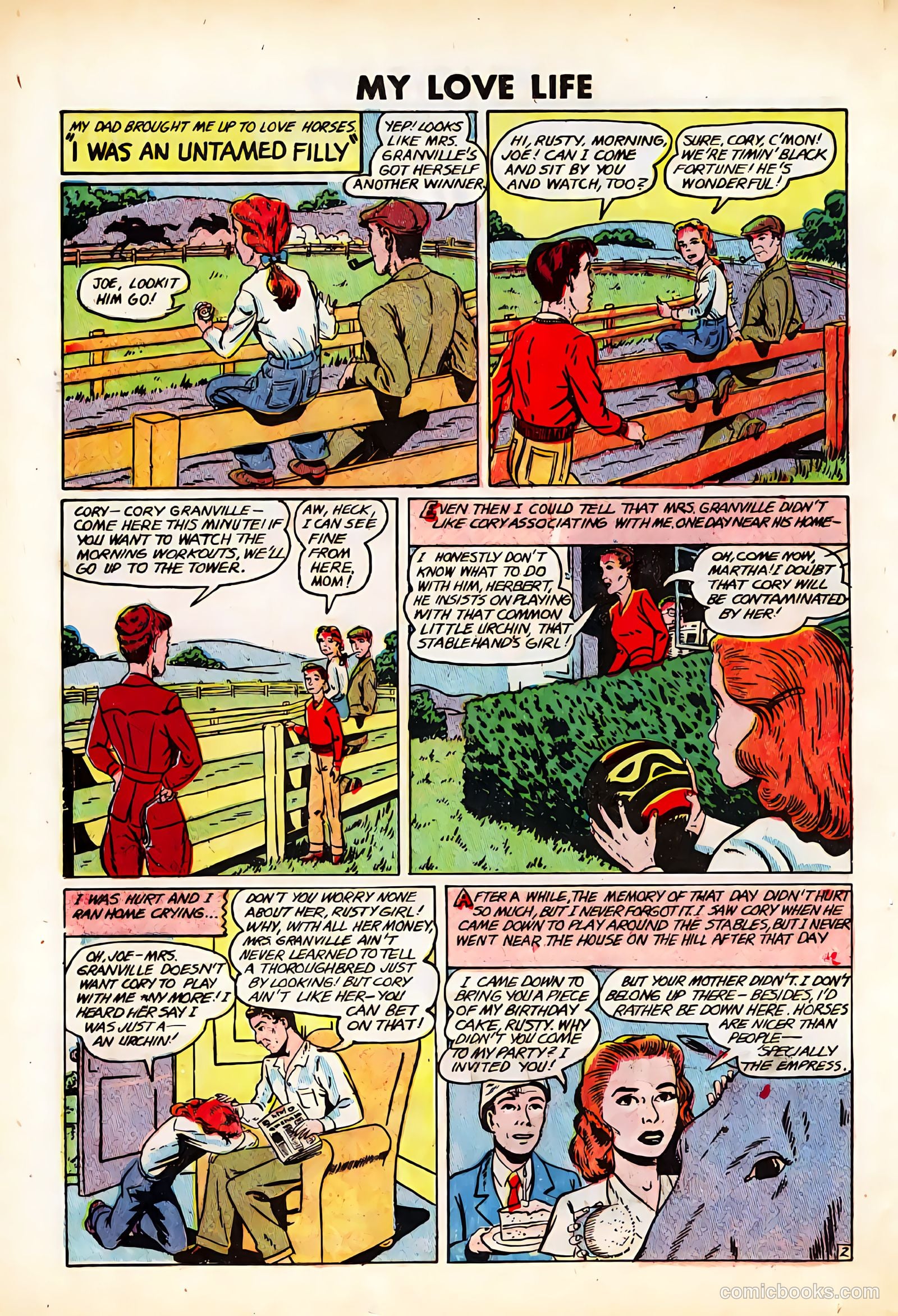 My Love Life #12 (1950) — page 24 of 36