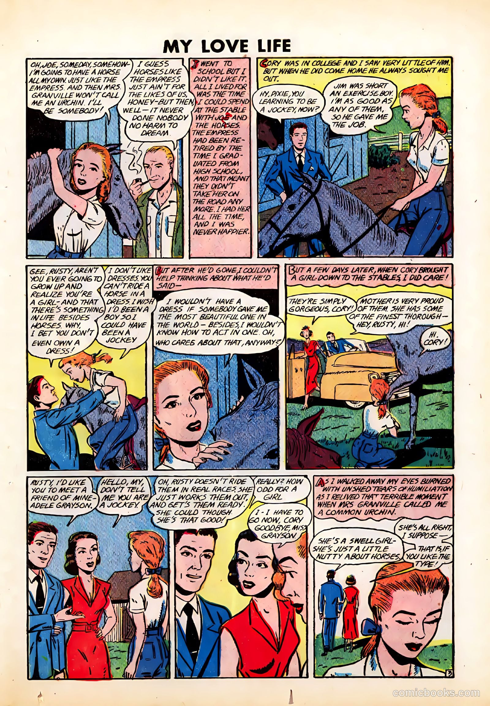 My Love Life #12 (1950) — page 25 of 36