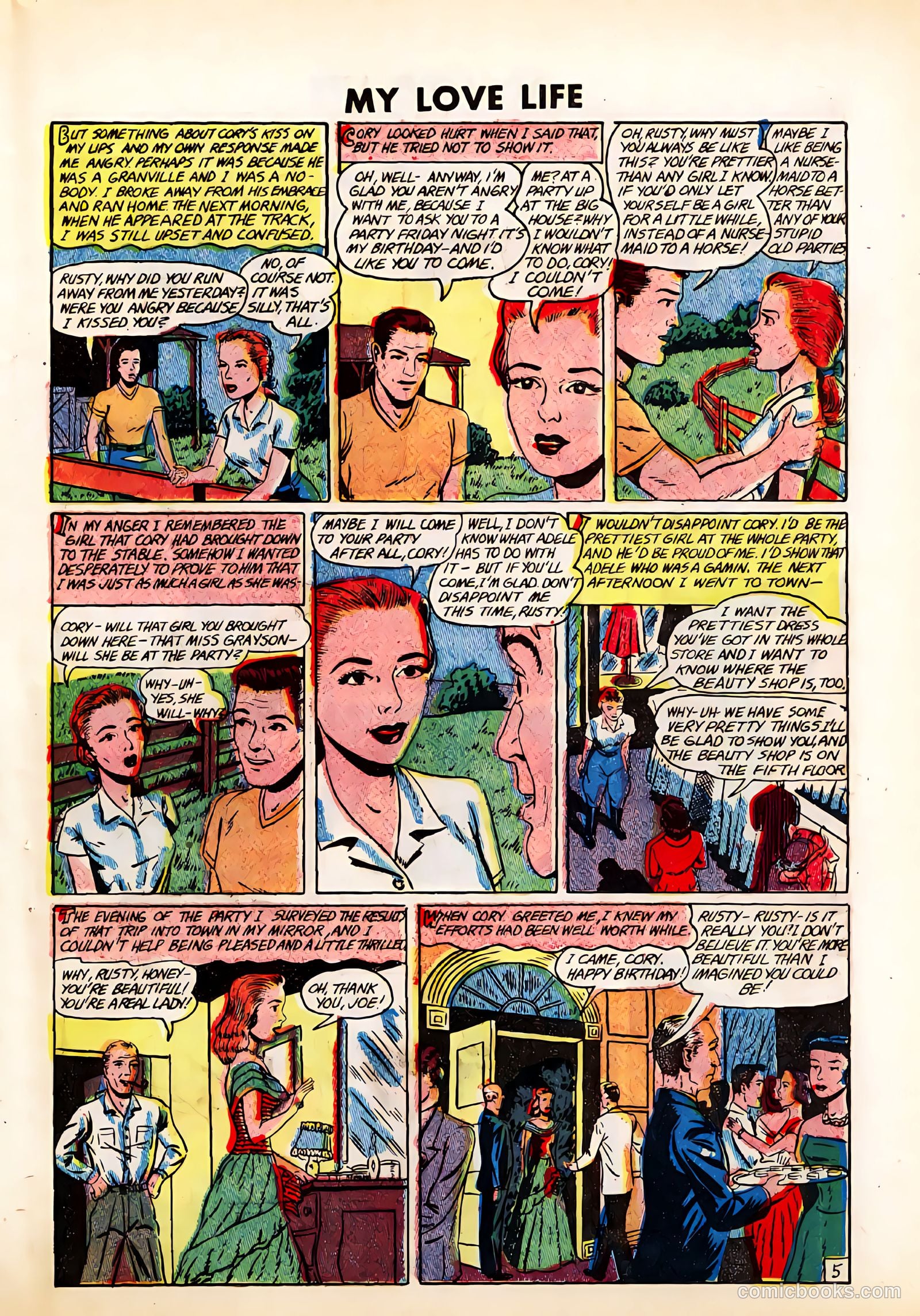 My Love Life #12 (1950) — page 27 of 36