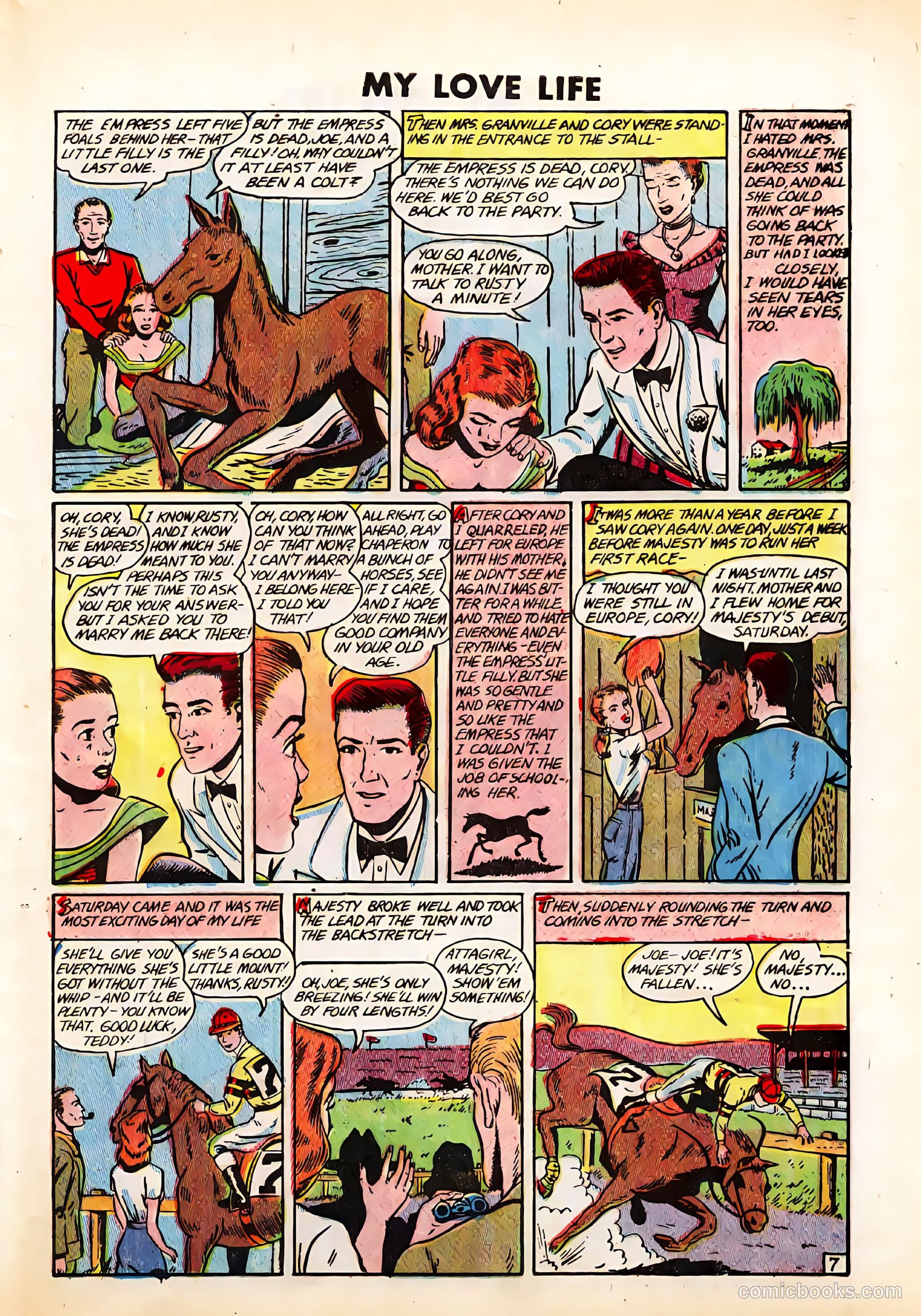 My Love Life #12 (1950) — page 29 of 36