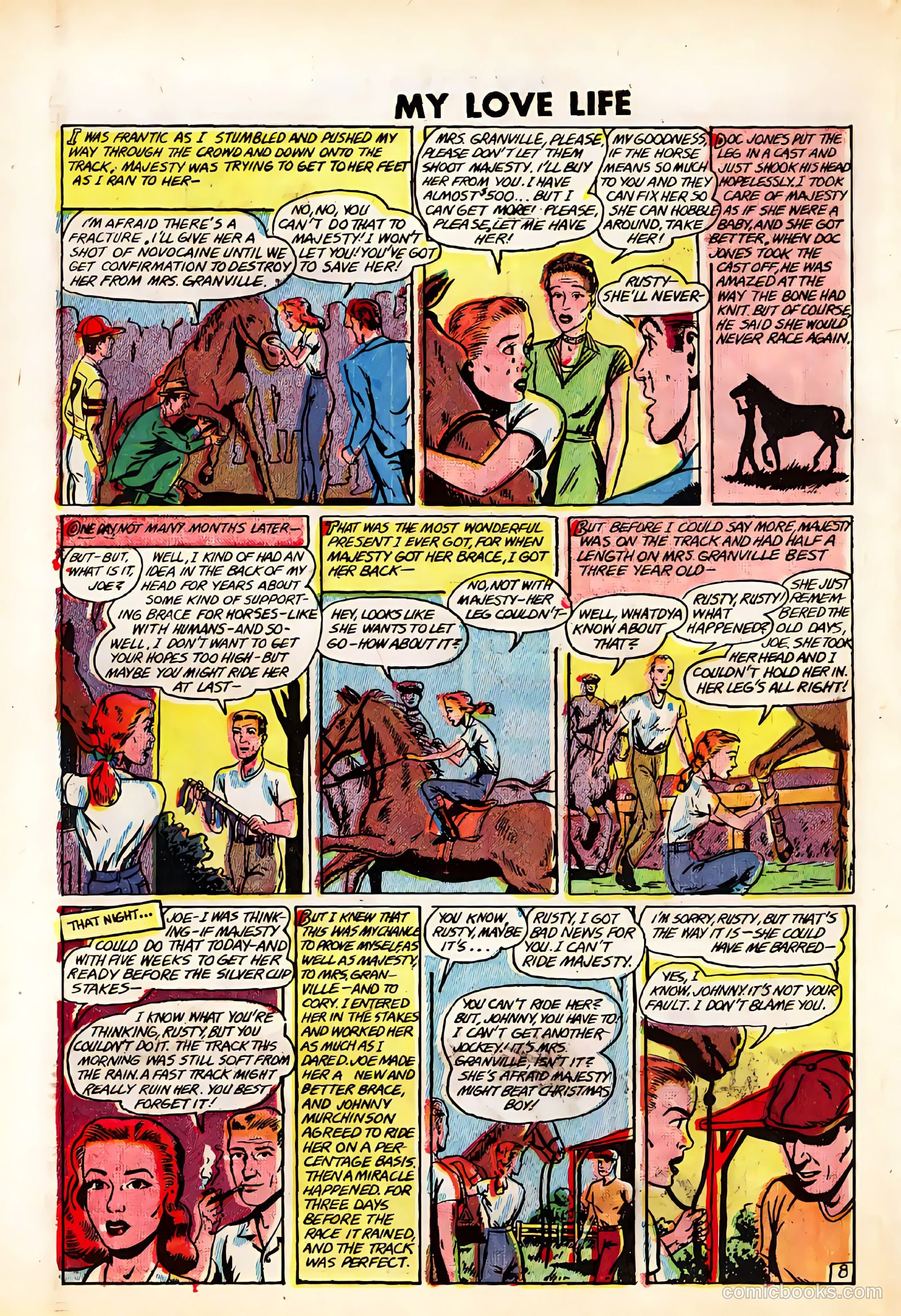 My Love Life #12 (1950) — page 30 of 36