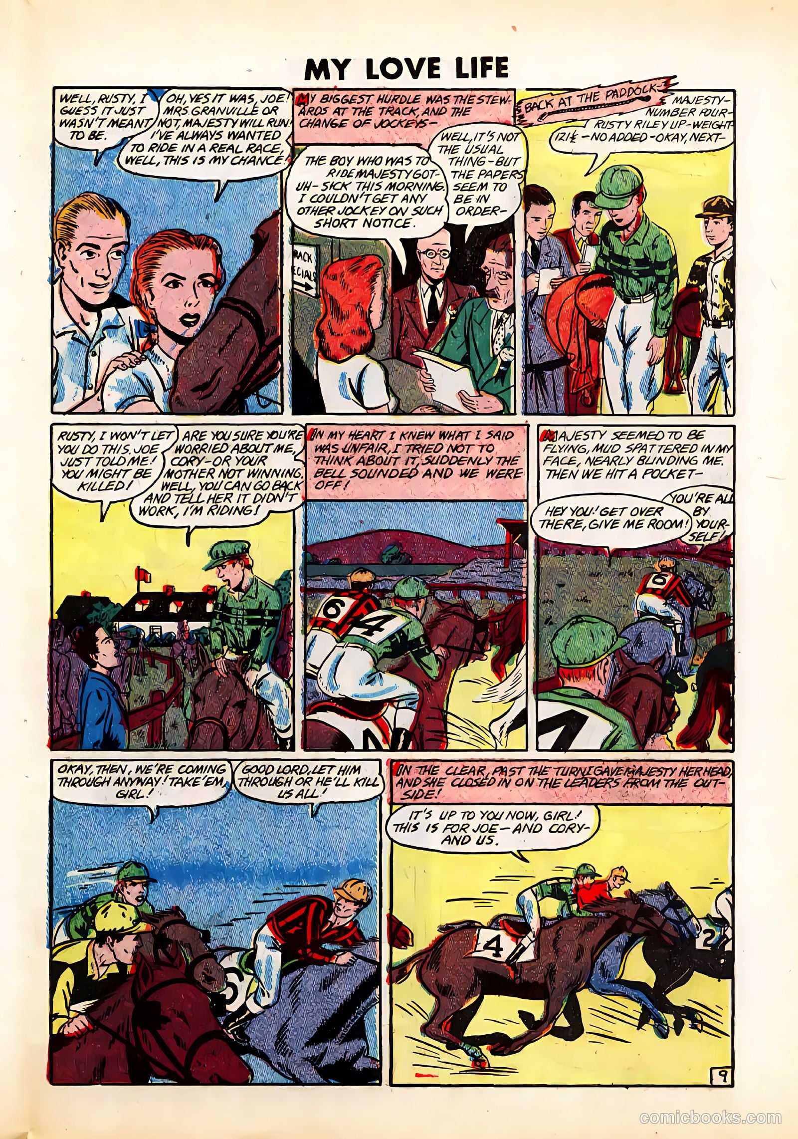 My Love Life #12 (1950) — page 31 of 36